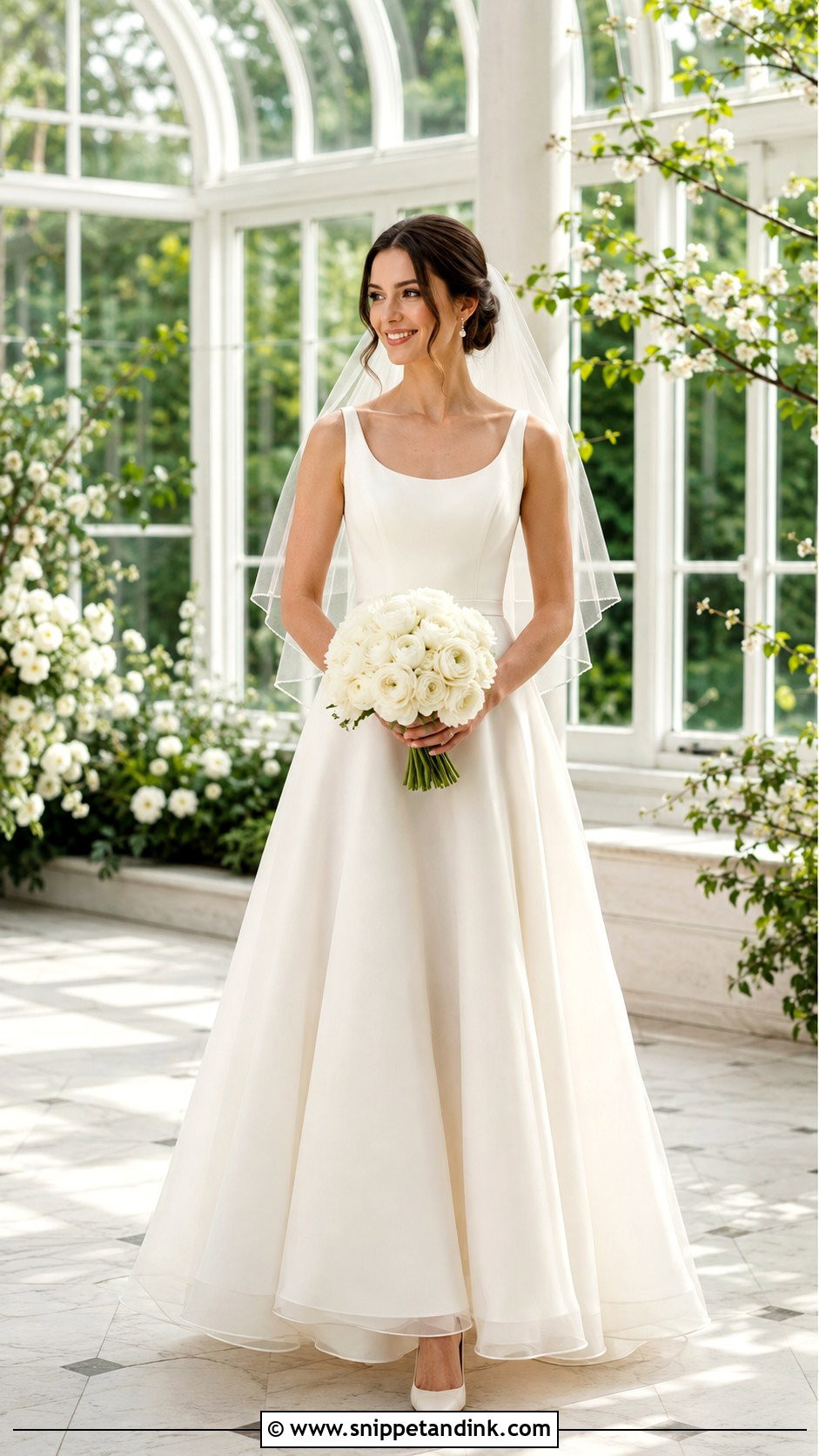 Moonlight Organza Wedding Dress - Snippet and Ink - 20 Moonlight Wedding Dress Ideas
