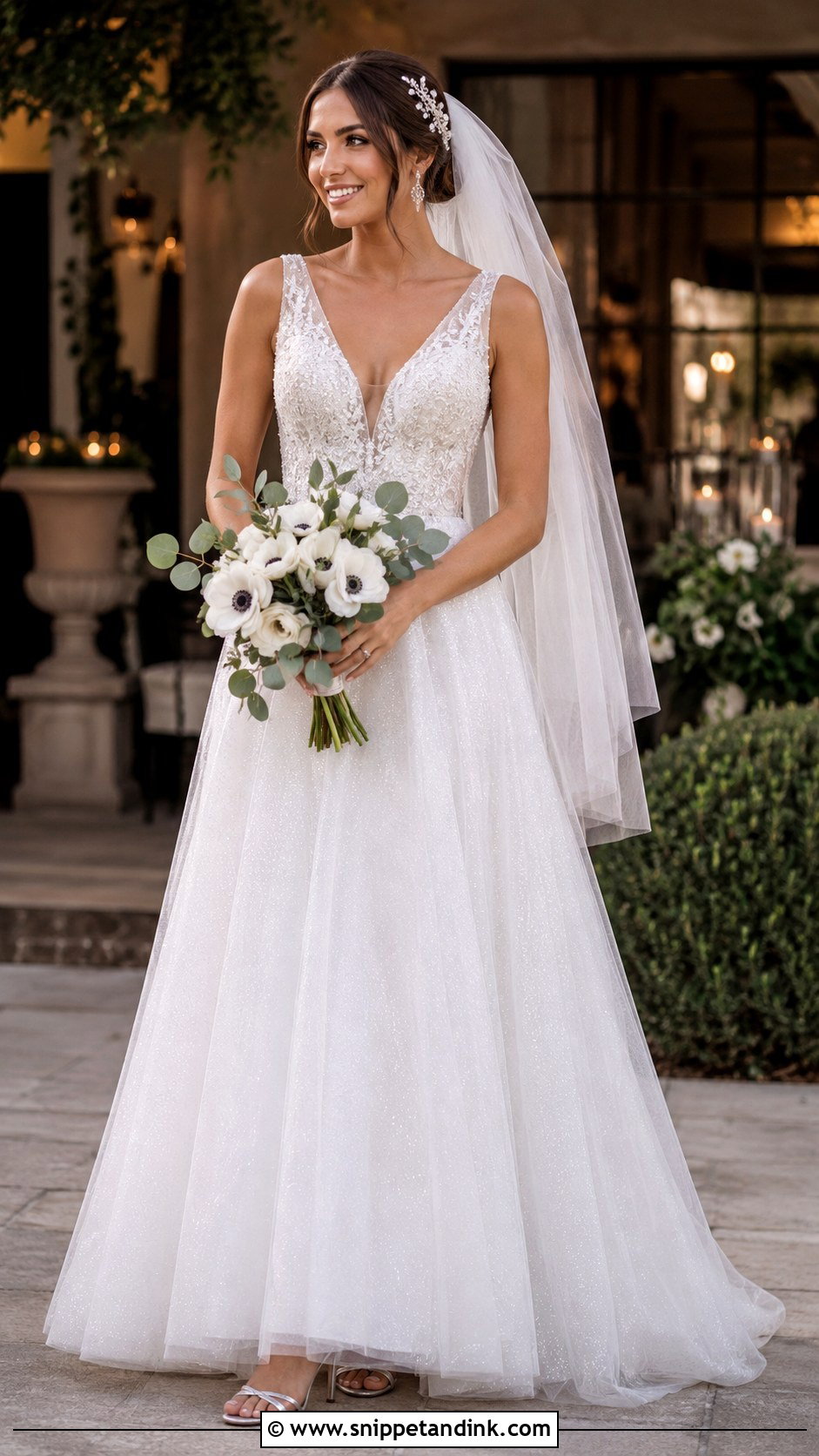 Moonlight Sparkle Tulle Wedding Dress - Snippet and Ink - 20 Moonlight Wedding Dress Ideas