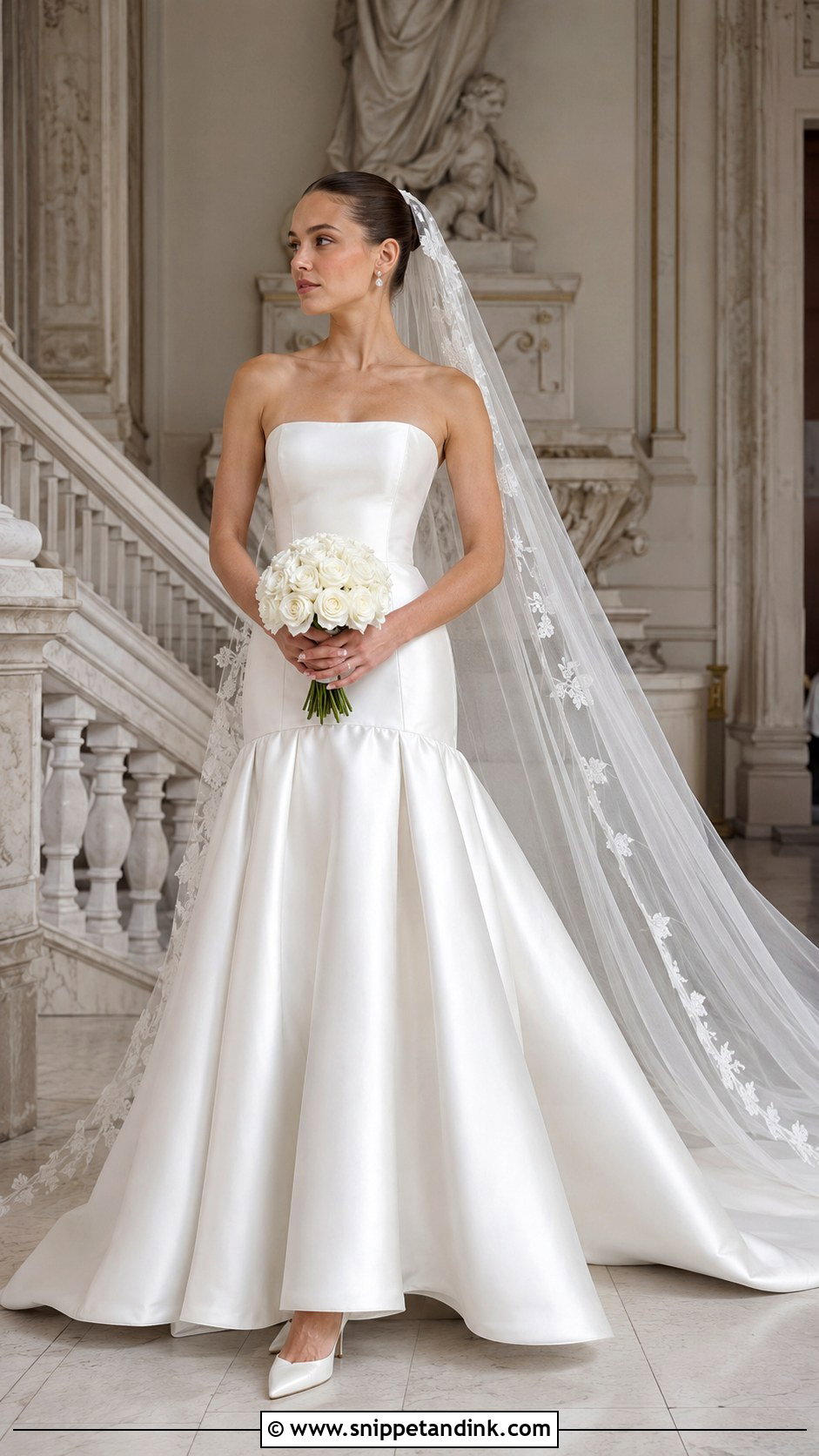 Moonlight Wedding Dress With a Drop Waist - Snippet and Ink - 20 Moonlight Wedding Dress Ideas