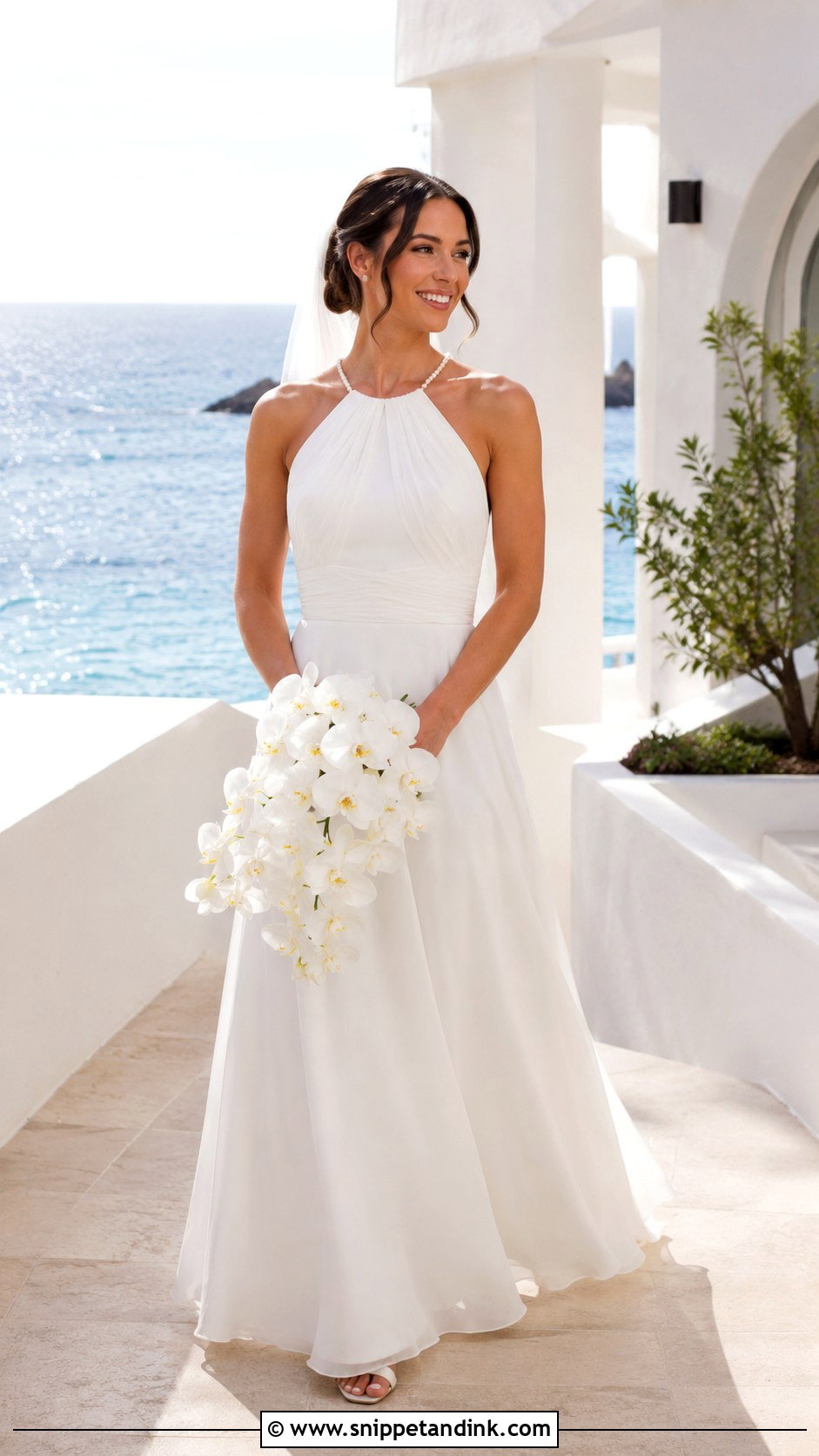Mori Lee Halter Wedding Dress - Snippet and Ink - 20 Mori Lee Wedding Dress Ideas