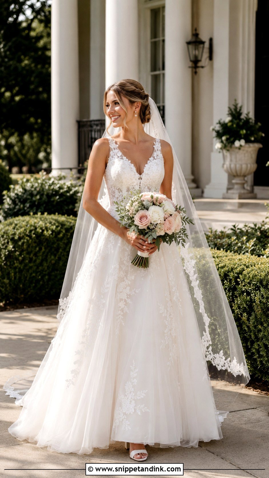 Mori Lee Lace A Line Wedding Dress - Snippet and Ink - 20 Mori Lee Wedding Dress Ideas