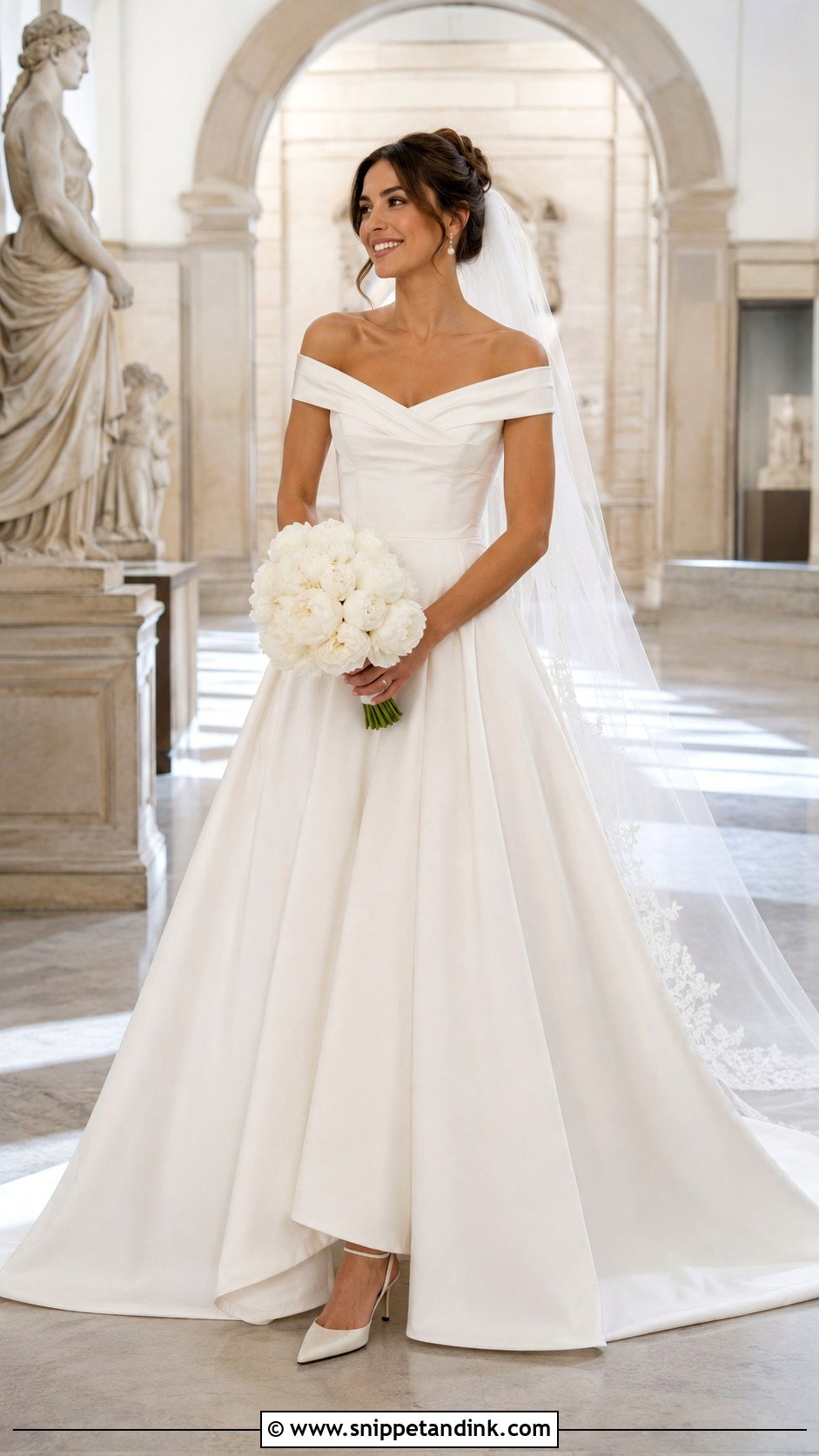 Mori Lee Off The Shoulder Wedding Dress - Snippet and Ink - 20 Mori Lee Wedding Dress Ideas