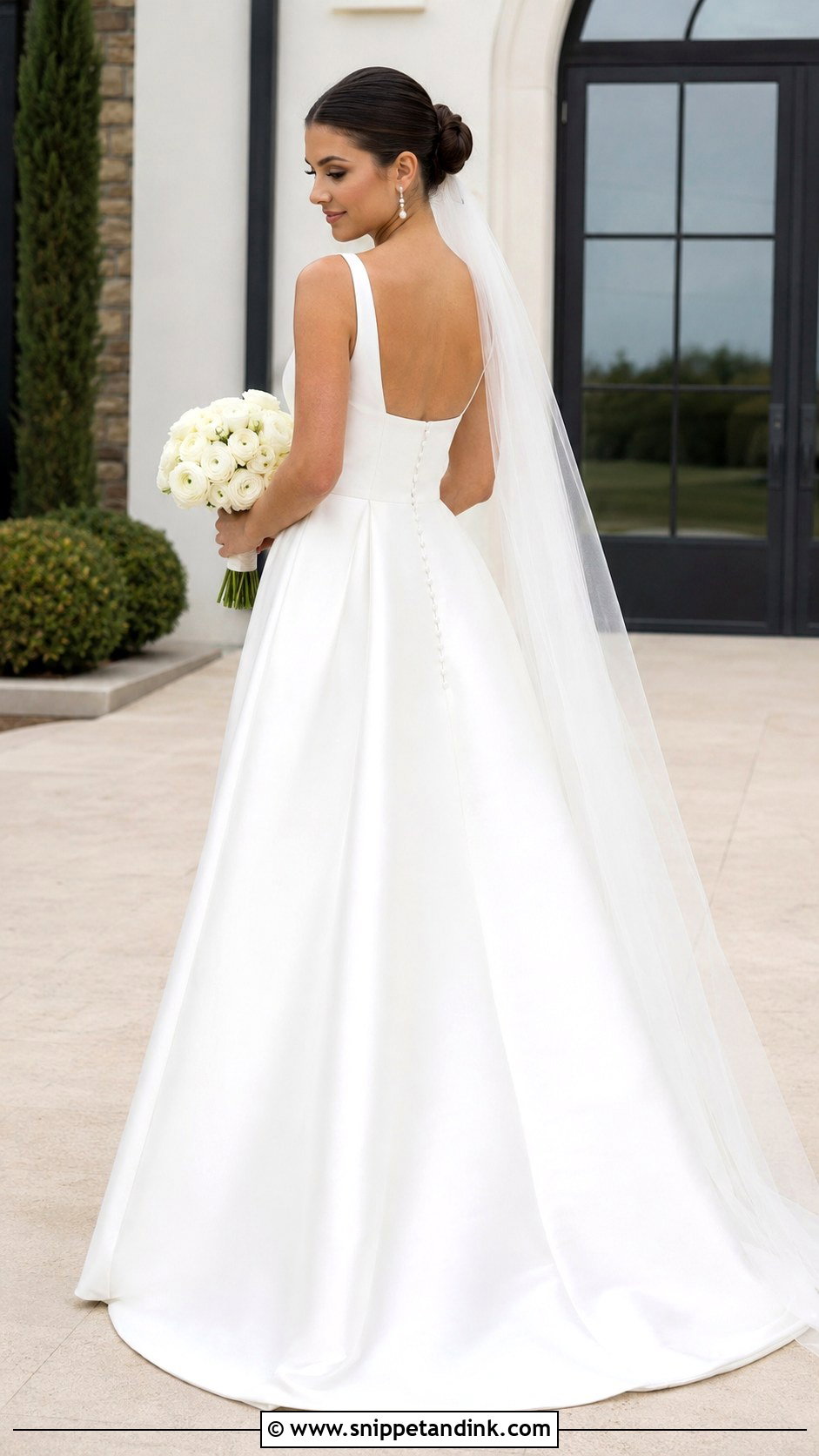 Mori Lee Square Neck Wedding Dress - Snippet and Ink - 20 Mori Lee Wedding Dress Ideas