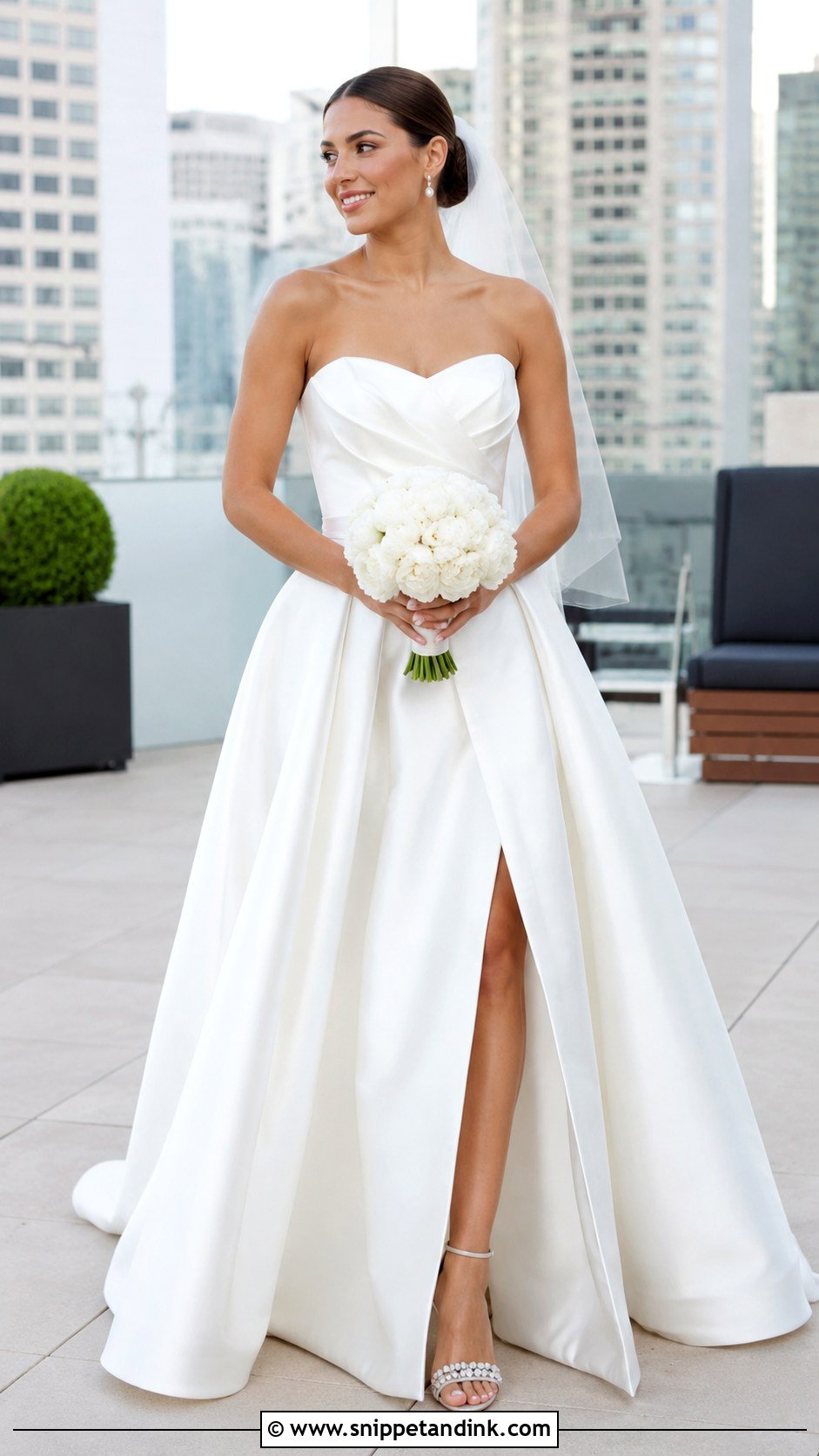 Mori Lee Wedding Dress With Front Slit - Snippet and Ink - 20 Mori Lee Wedding Dress Ideas