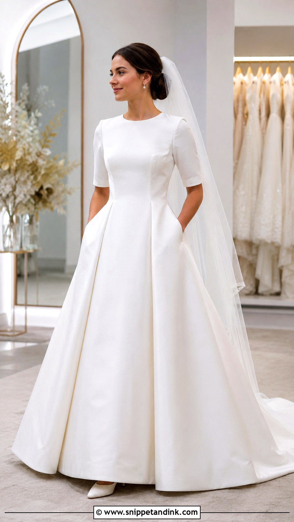 Mormon Wedding Dress With Pockets - Snippet and Ink - 25 Mormon Wedding Dresses