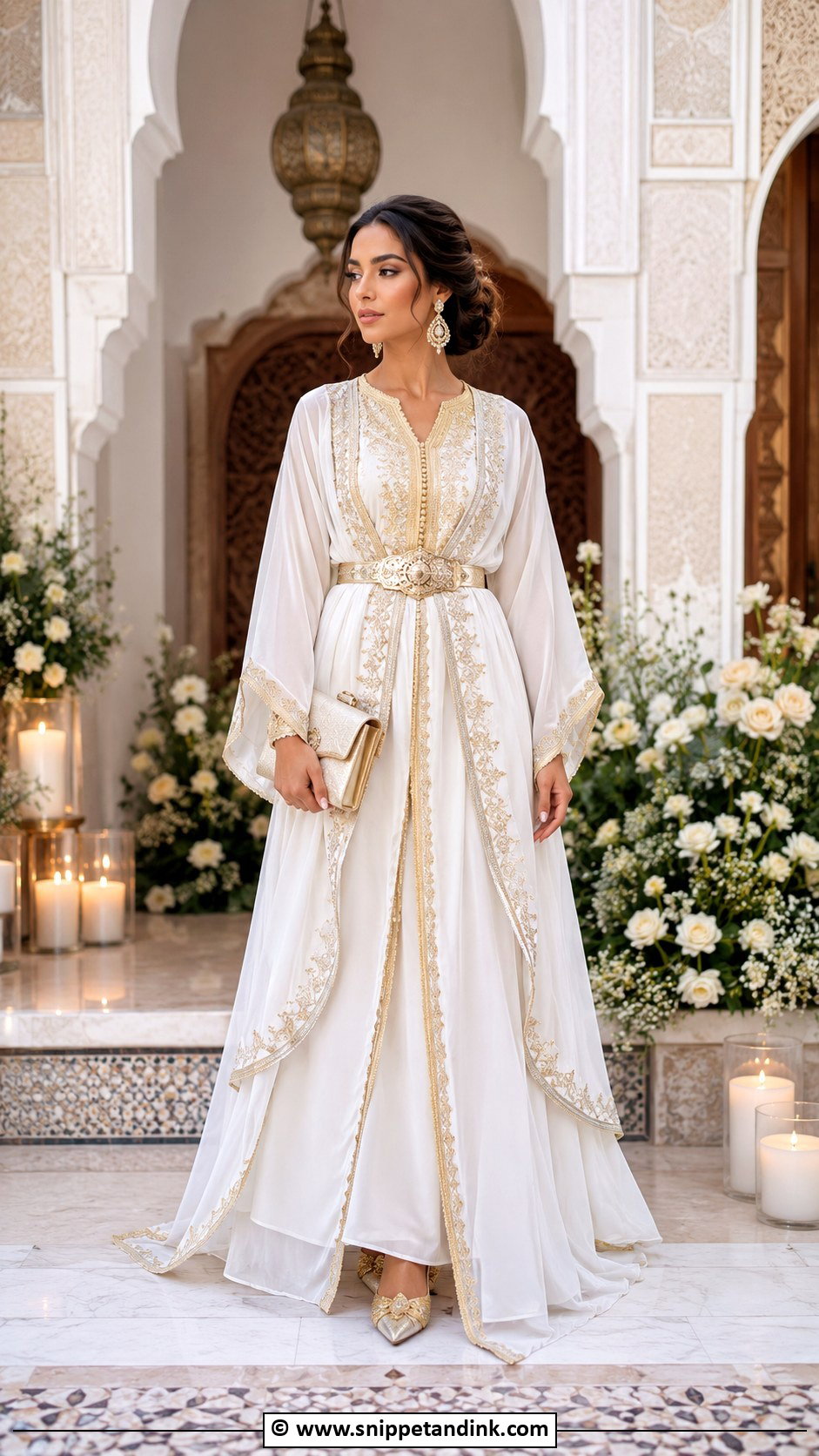 Moroccan Arab Wedding Dress - Snippet and Ink - 30 Arab Wedding Dress Ideas