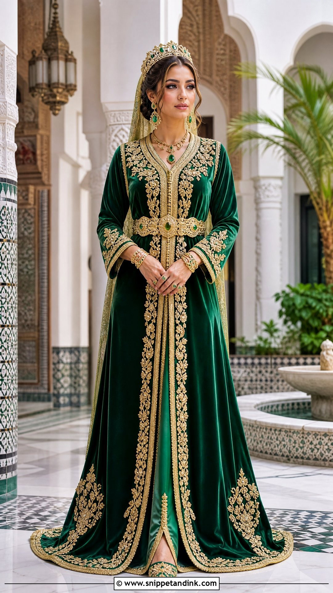 Moroccan Traditional Marriage Dress With Caftan - Snippet and Ink - 20 Traditional Marriage Dress for Women Ideas