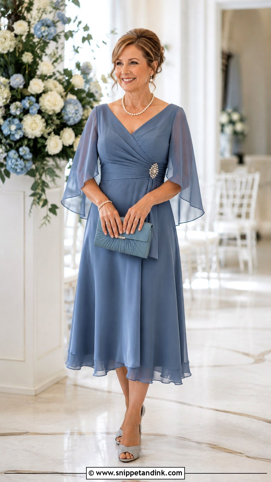 Mother Of The Bride Dress Outfit - Snippet and Ink - 30 Wedding Clothes Ideas