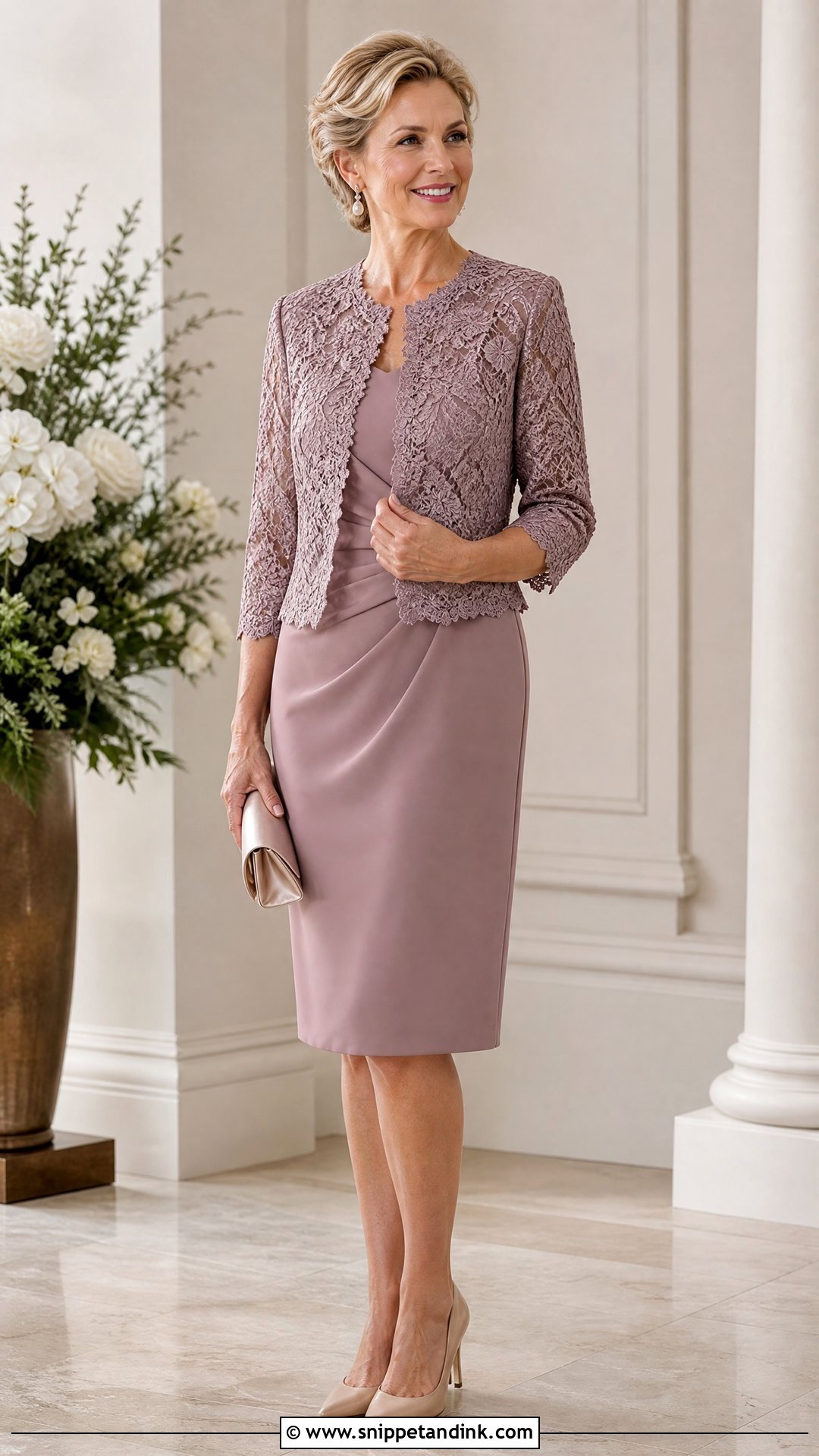 Mother Of The Bride Dress With Jacket - Snippet and Ink - 25 Mom Wedding Dress Ideas