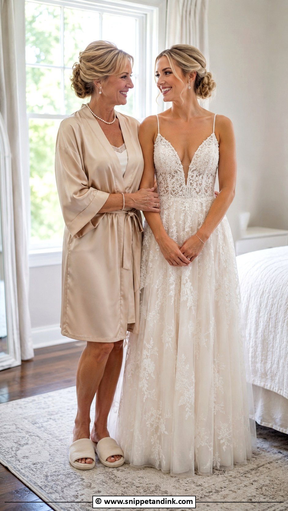 Mother Of The Bride Robe - Snippet and Ink - 25 Wedding Day Robes Ideas