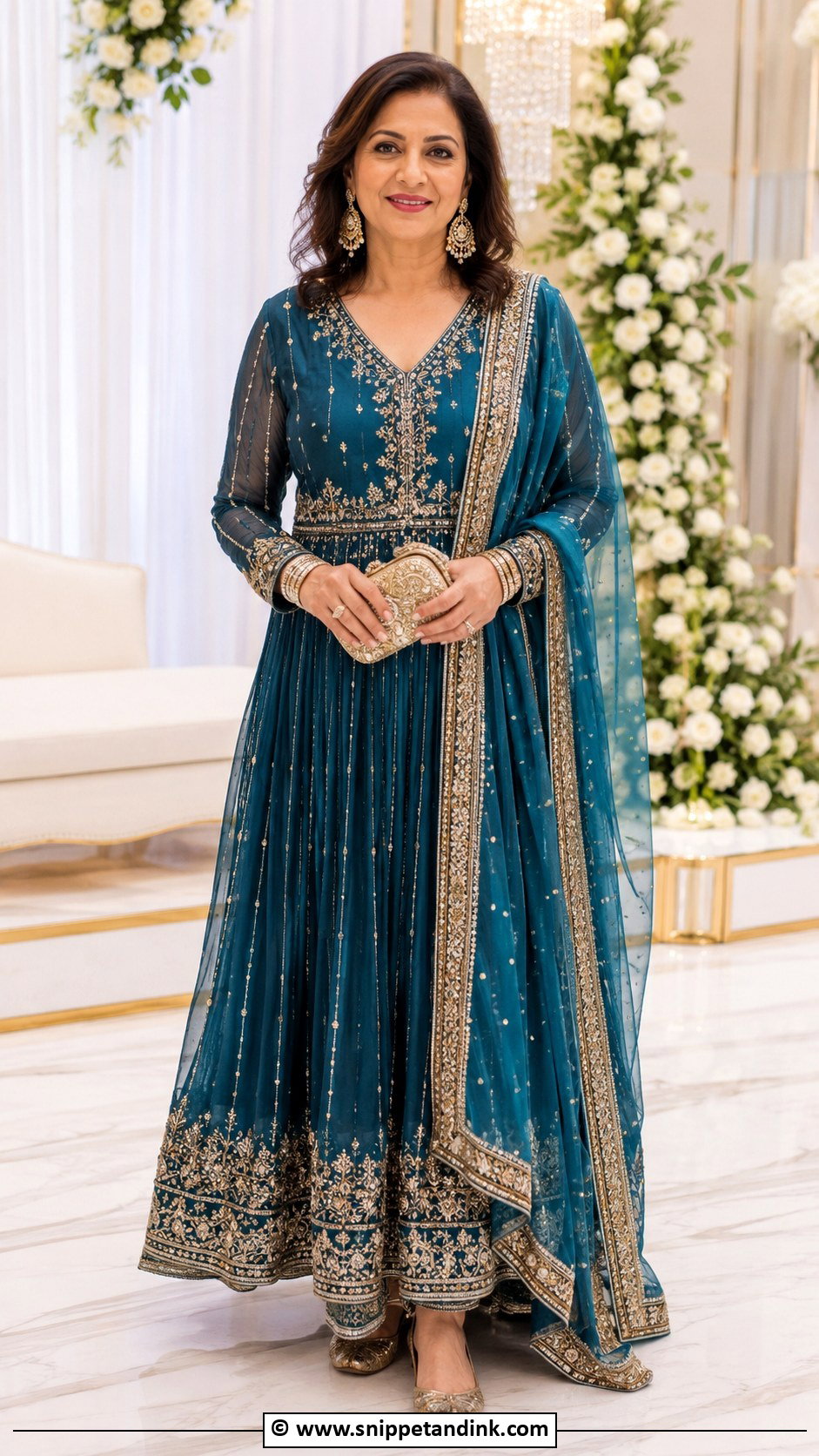 Mother Of The Bride Sangeet Outfit - Snippet and Ink - 30 Sangeet Outfits for Women