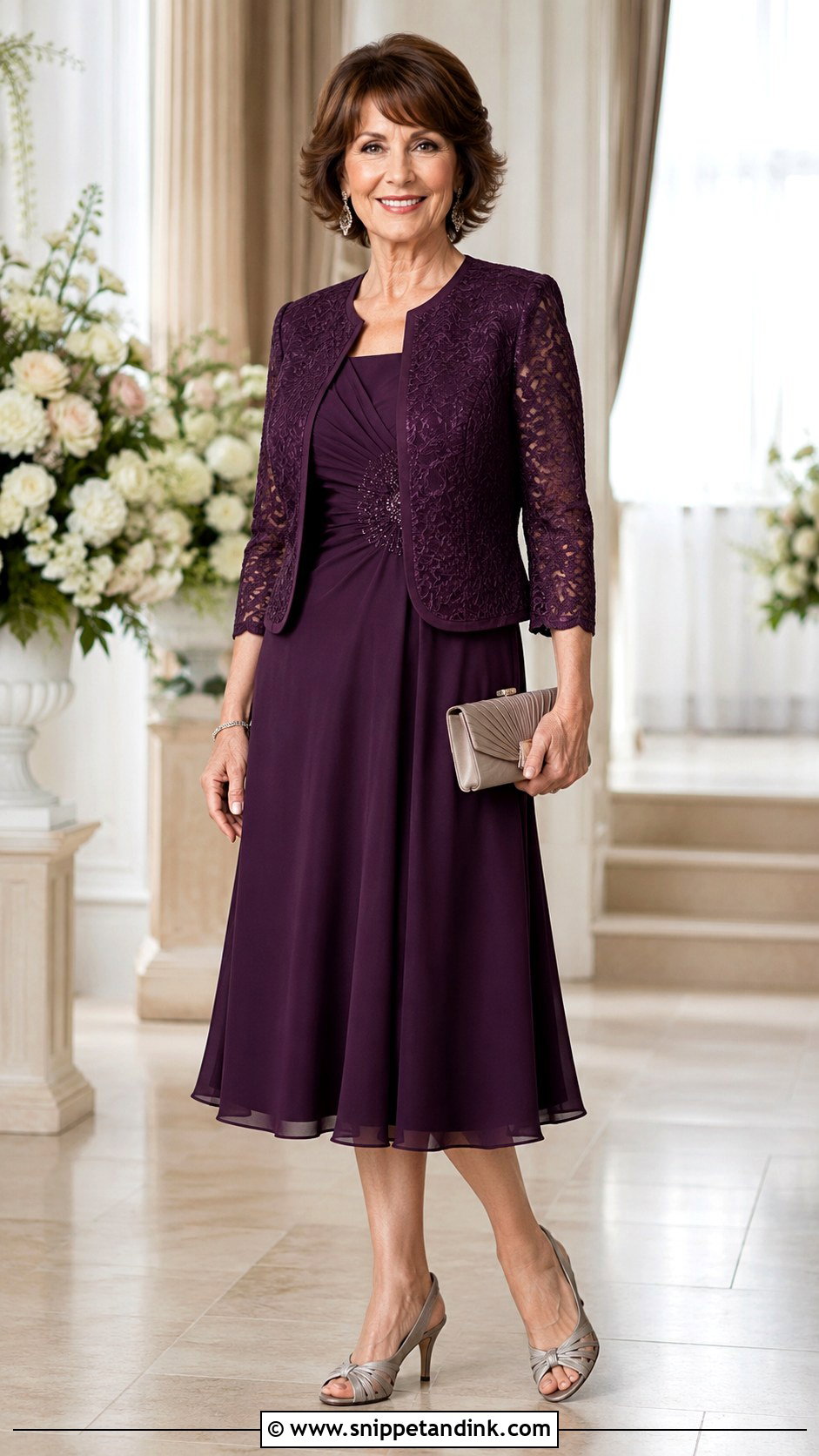 Mother Of The Groom Dress Outfit - Snippet and Ink - 30 Wedding Clothes Ideas