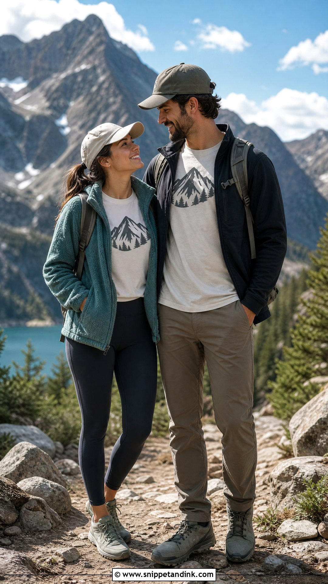 Mountain Honeymoon Shirt Outfit - Snippet and Ink - 20 Honeymoon Shirts Ideas