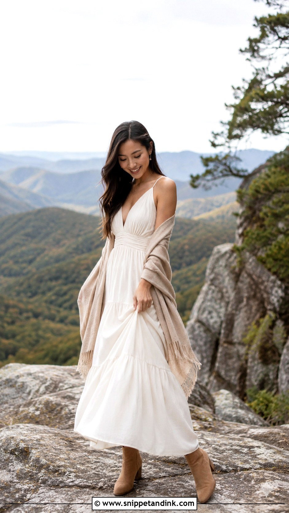 Mountain Prenup Outfit - Snippet and Ink - 30 Prenup Outfit Ideas