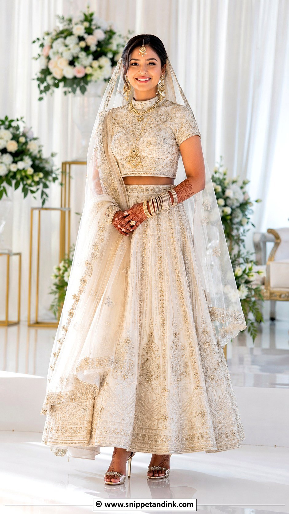 Multicultural Asian Bridal Dress - Snippet and Ink - 30 Asian Bridal Dresses