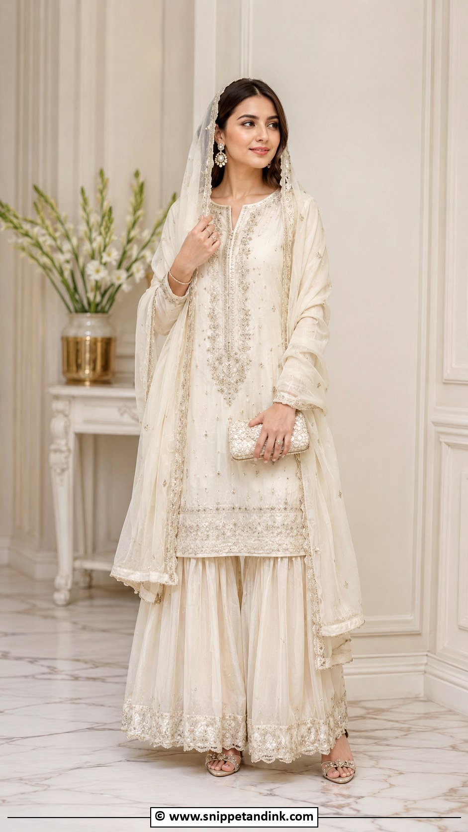 Muslim Nikah Court Marriage Outfit - Snippet and Ink - 25 Indian Court Marriage Outfit Ideas