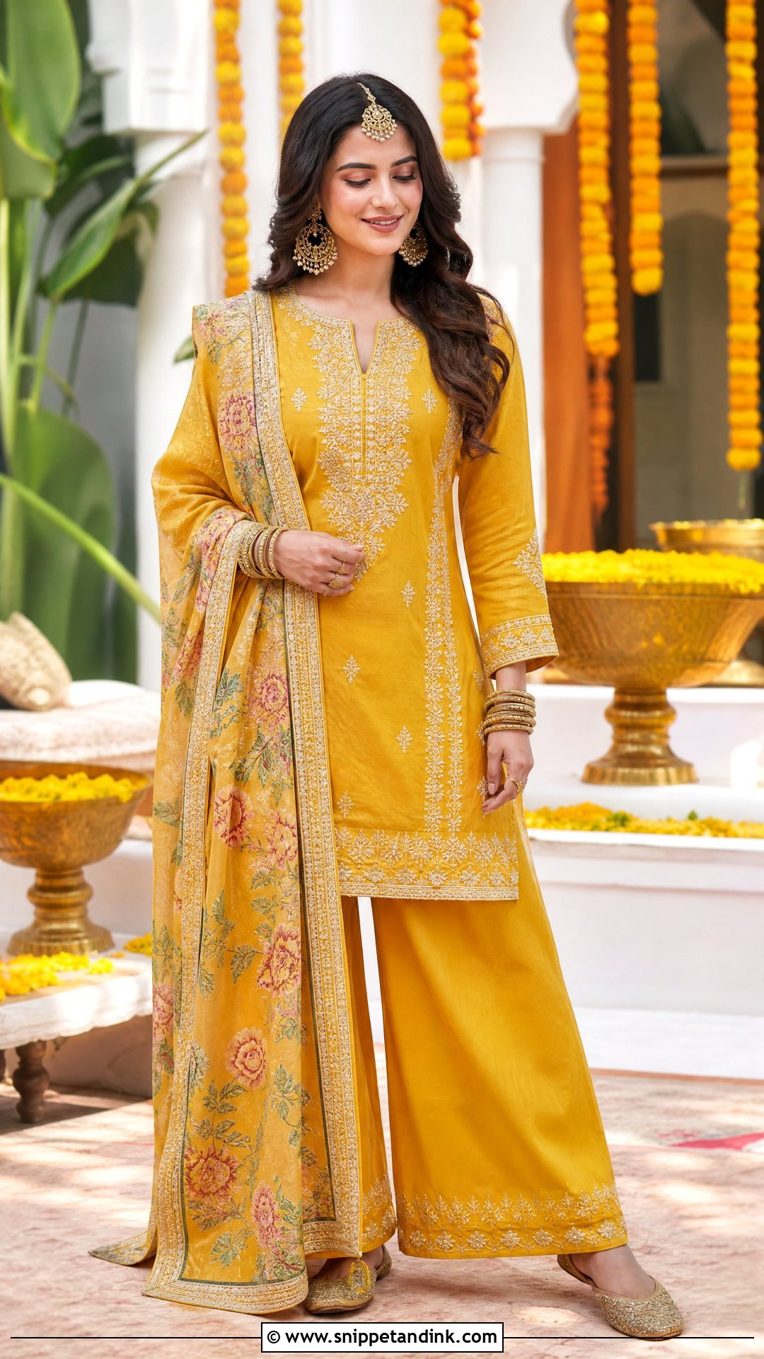 Mustard Yellow Suit For Haldi Function - Snippet and Ink - 25 Yellow Suit for Haldi Function Ideas