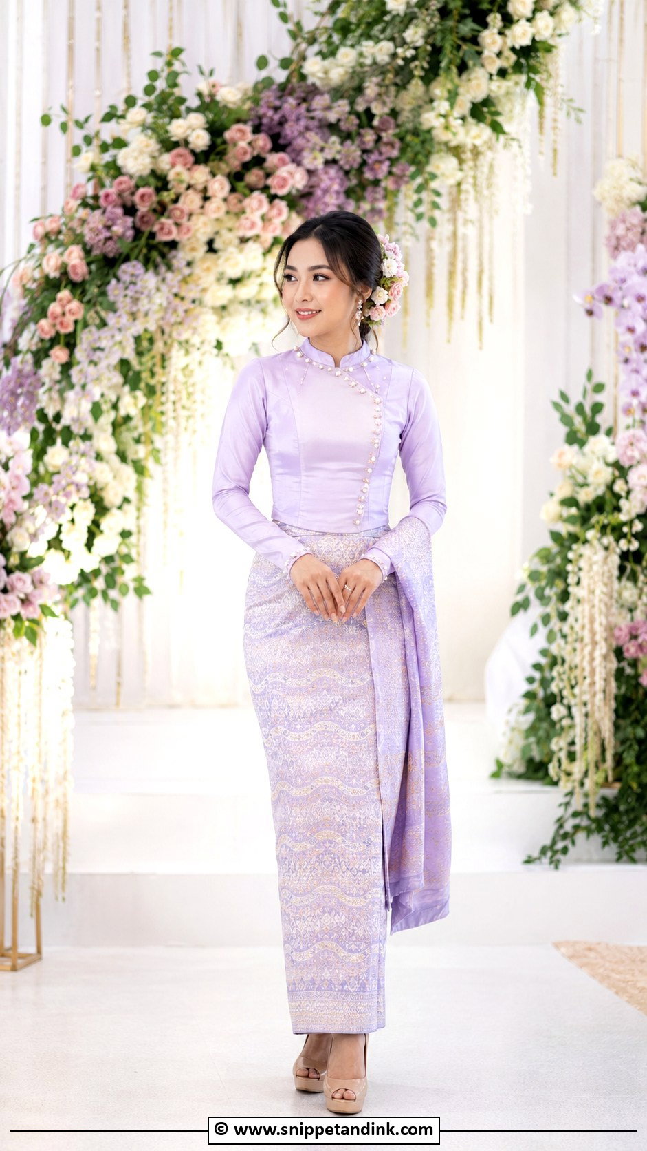 Myanmar Engagement Wedding Dress - Snippet and Ink - 25 Myanmar Wedding Dress Ideas