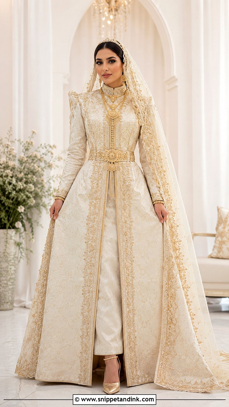 Najdi Saudi Wedding Dress - Snippet and Ink - 25 Saudi Wedding Dress Ideas