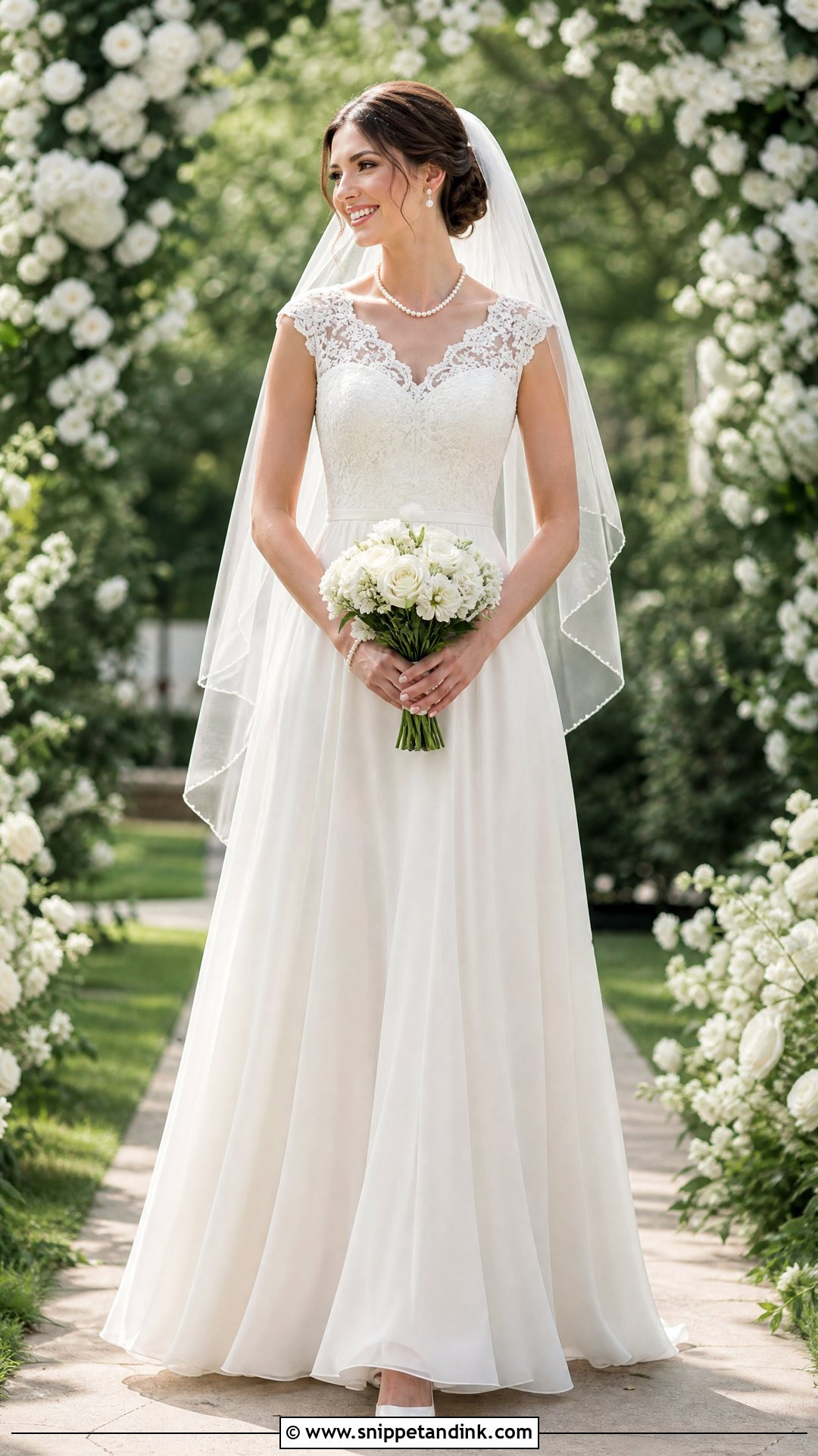 Natural Waist Wedding Dress - Snippet and Ink - 20 Wedding Dress Cuts Ideas