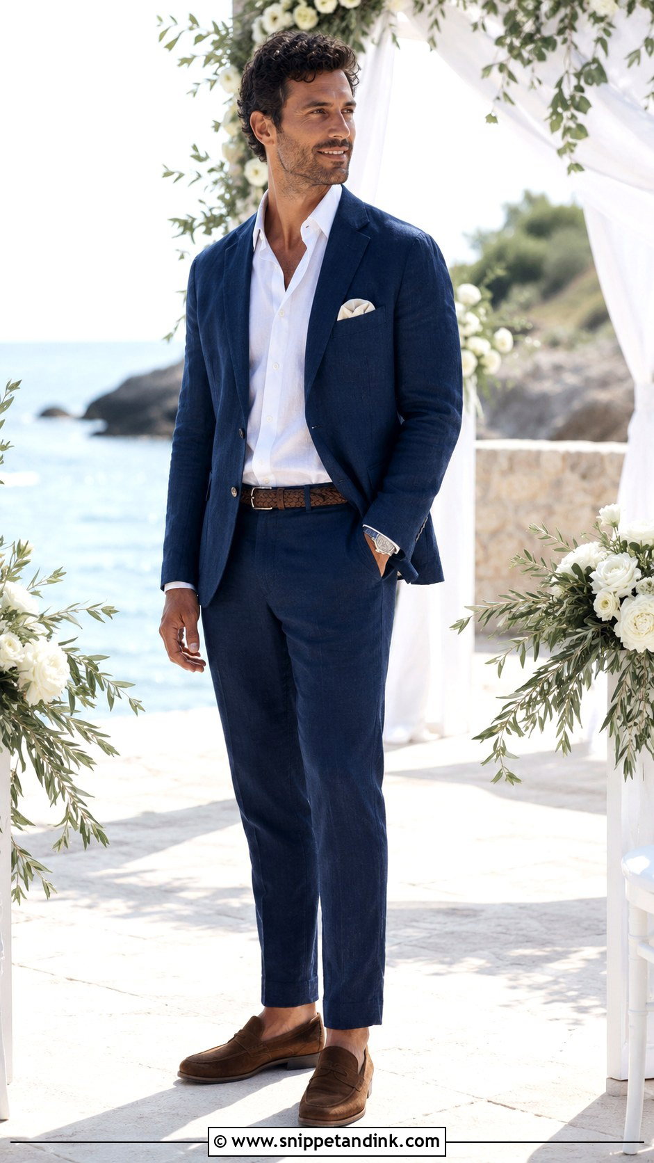 Navy Blue Suit Beach Wedding - Snippet and Ink - 20 Navy Blue Suits Wedding