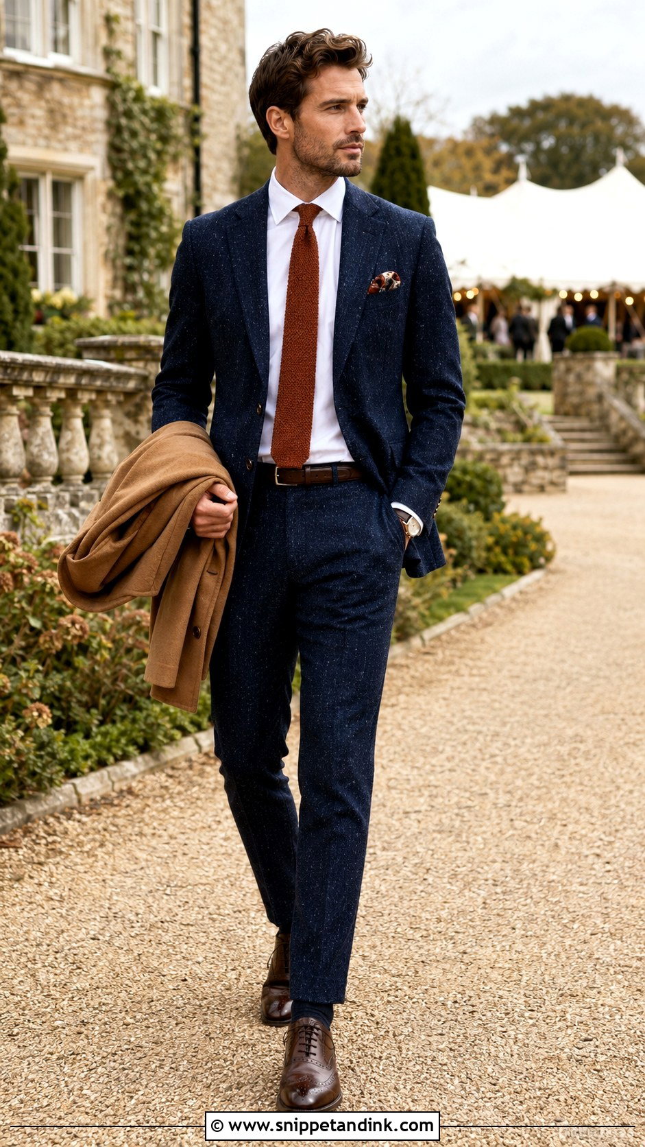 Navy Blue Suit Fall Wedding - Snippet and Ink - 20 Navy Blue Suits Wedding