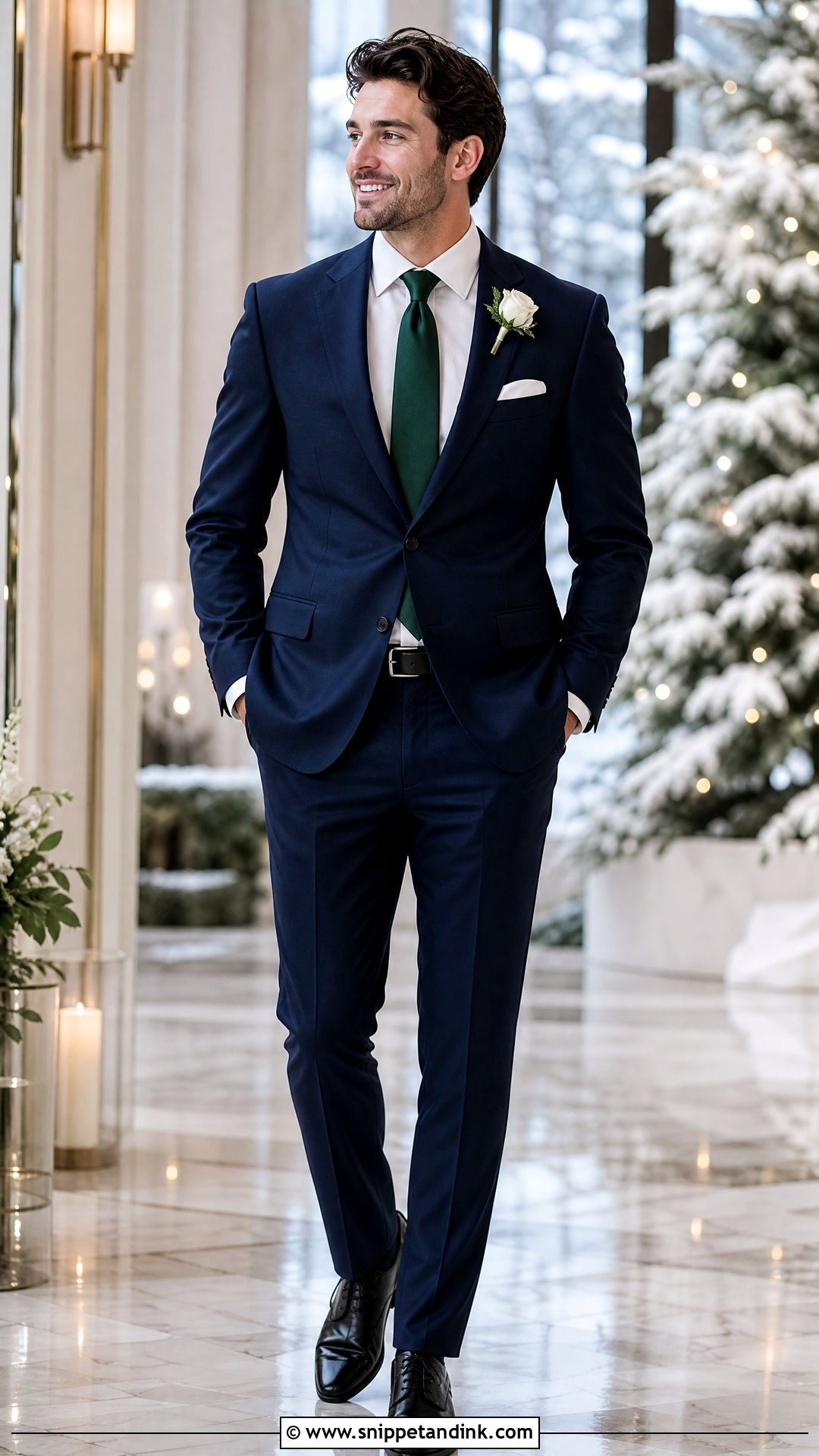 Navy Blue Suit With Emerald Green Tie - Snippet and Ink - 25 Navy Blue Suit Wedding Color Combos Ideas