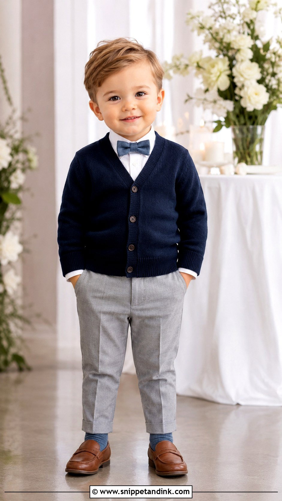 Navy Cardigan Ring Bearer Outfit - Snippet and Ink - 20 Navy Ring Bearer Outfit Ideas