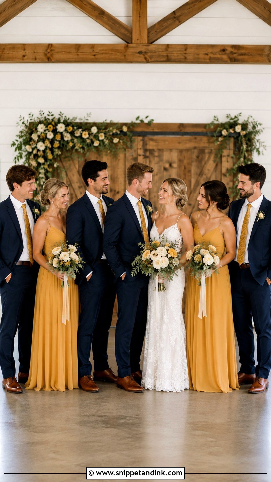 Navy Suit And Mustard Yellow Wedding - Snippet and Ink - 20 Navy Suit Wedding Color Scheme Ideas