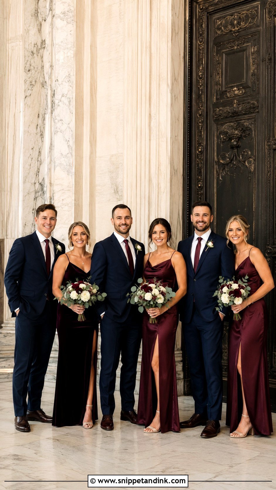 Navy Suit And Plum Wedding - Snippet and Ink - 20 Navy Suit Wedding Color Scheme Ideas