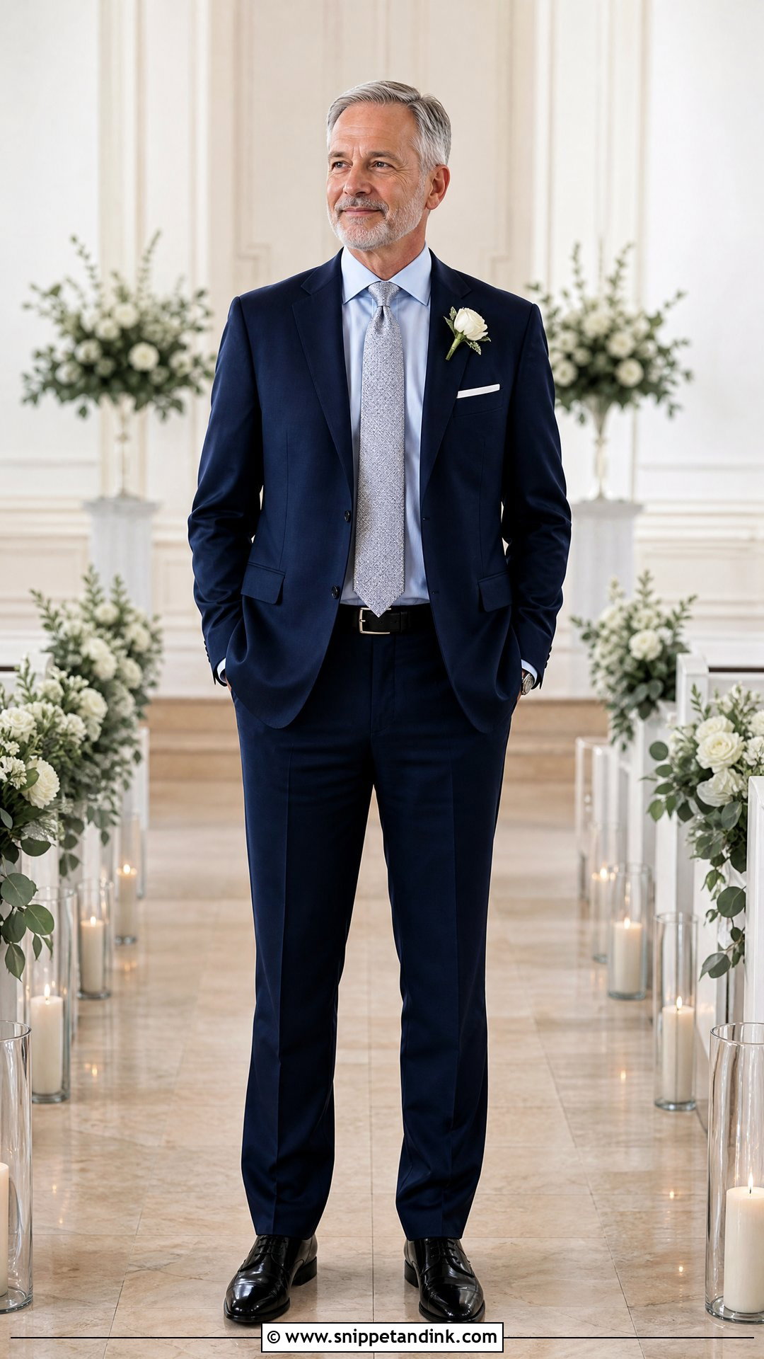 Navy Suit Father Of The Bride Outfit - Snippet and Ink - 20 Navy Suits Wedding