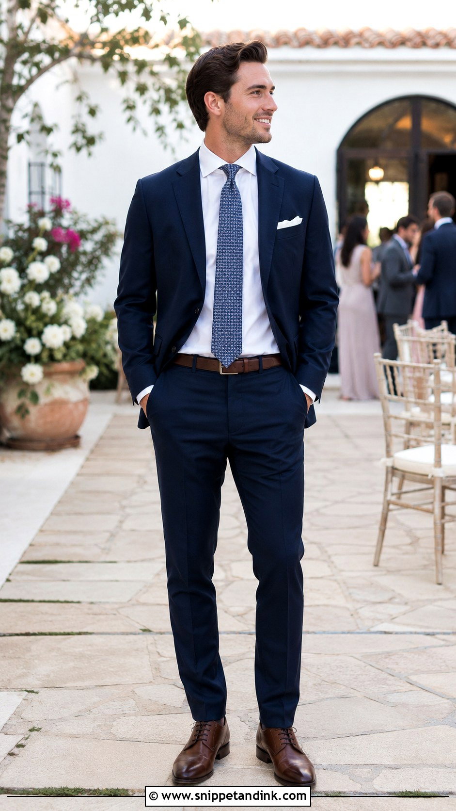 Navy Suit For Wedding Guest - Snippet and Ink - 30 Navy Suit Wedding Ideas