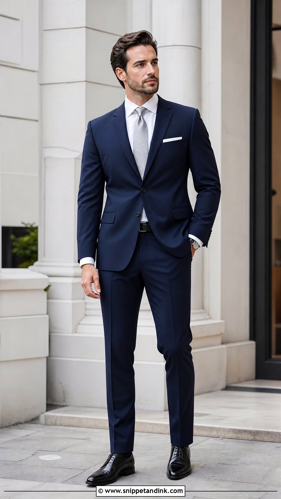 Navy Suit Formal Evening Wedding - Snippet and Ink - 20 Navy Suits Wedding