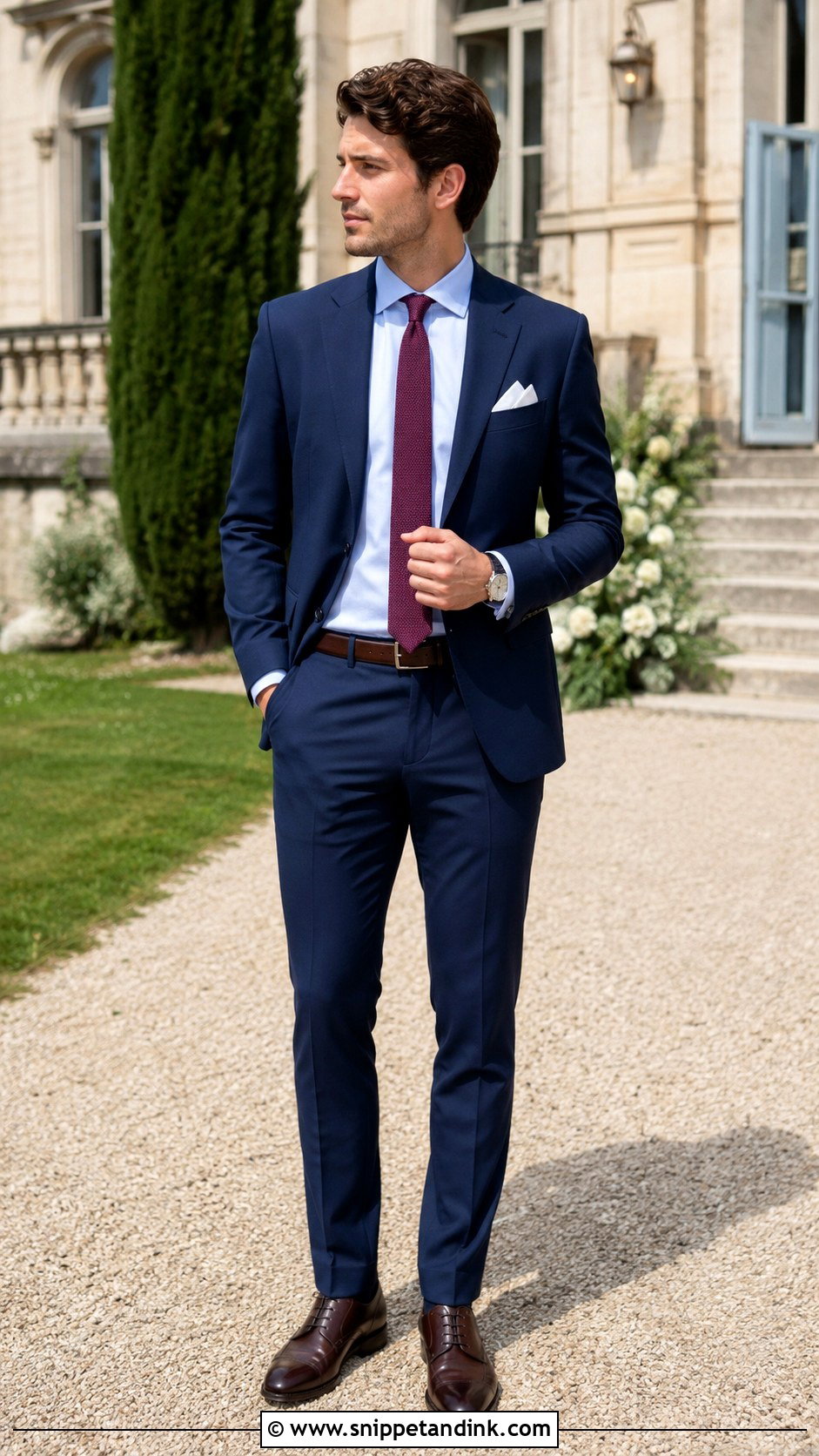 Navy Suit With Light Blue Shirt - Snippet and Ink - 20 Navy Suits Wedding