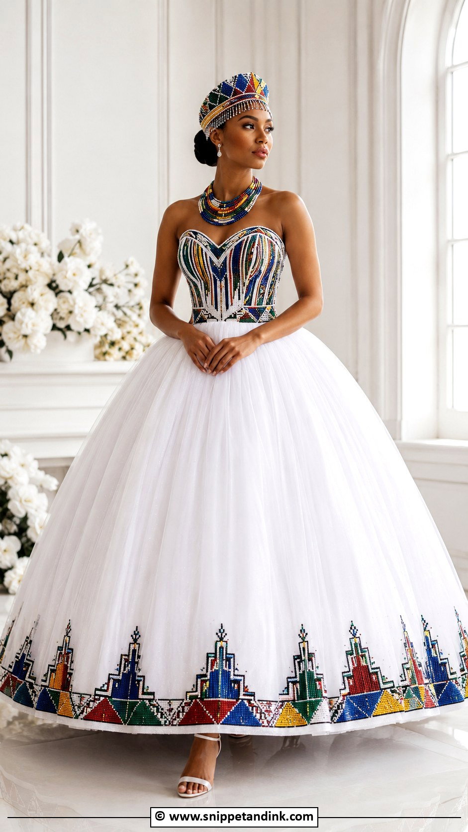 Ndebele Ball Gown Wedding Dress - Snippet and Ink - 25 Ndebele Wedding Dress Ideas