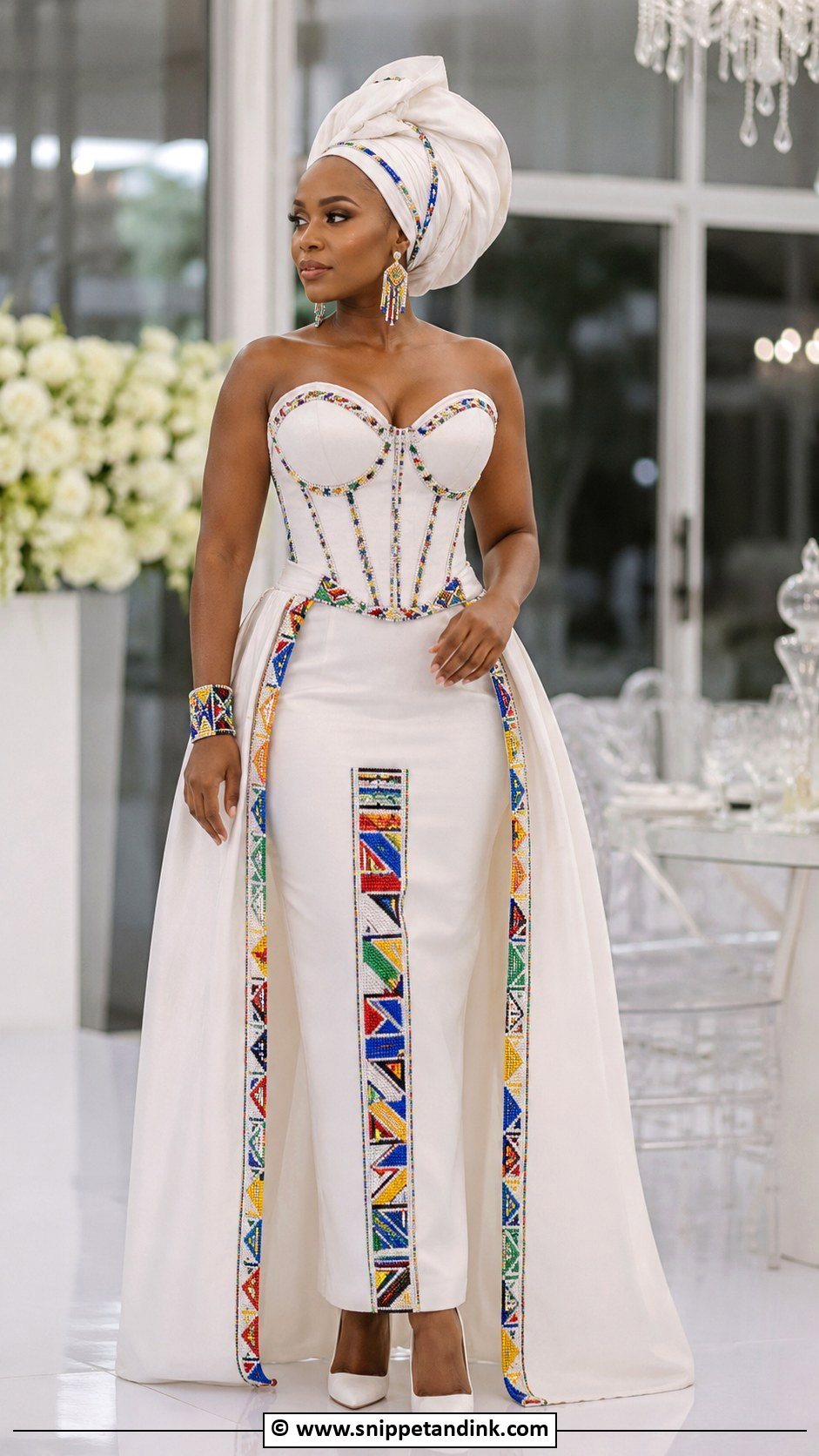 Ndebele Modern Wedding Dress - Snippet and Ink - 25 Ndebele Wedding Dress Ideas