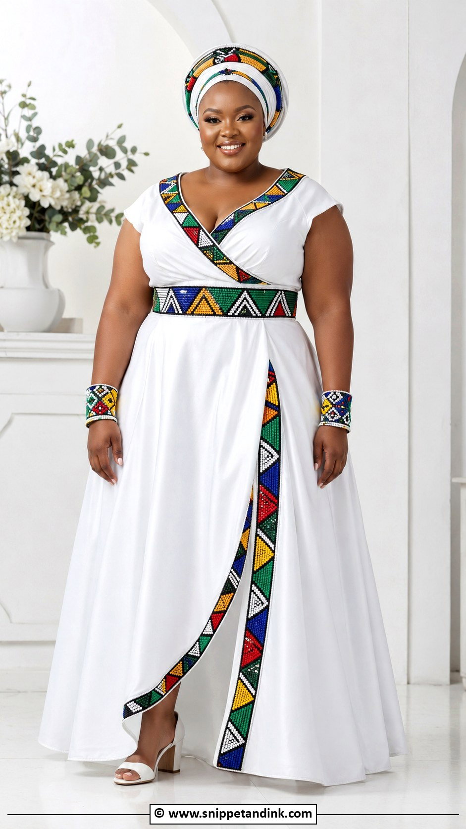 Ndebele Plus Size Wedding Dress - Snippet and Ink - 25 Ndebele Wedding Dress Ideas