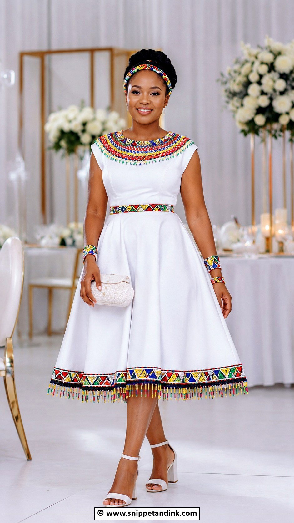 Ndebele Reception Wedding Dress - Snippet and Ink - 25 Ndebele Wedding Dress Ideas