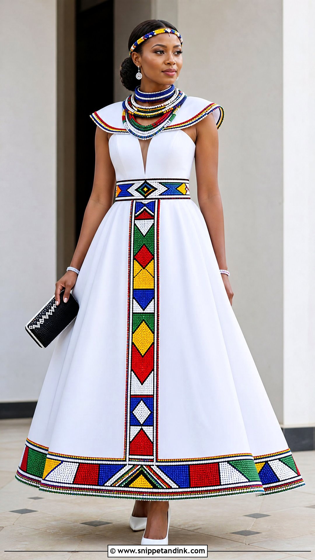 Ndebele Wedding Dress - Snippet and Ink - 20 South African Wedding Dress Ideas
