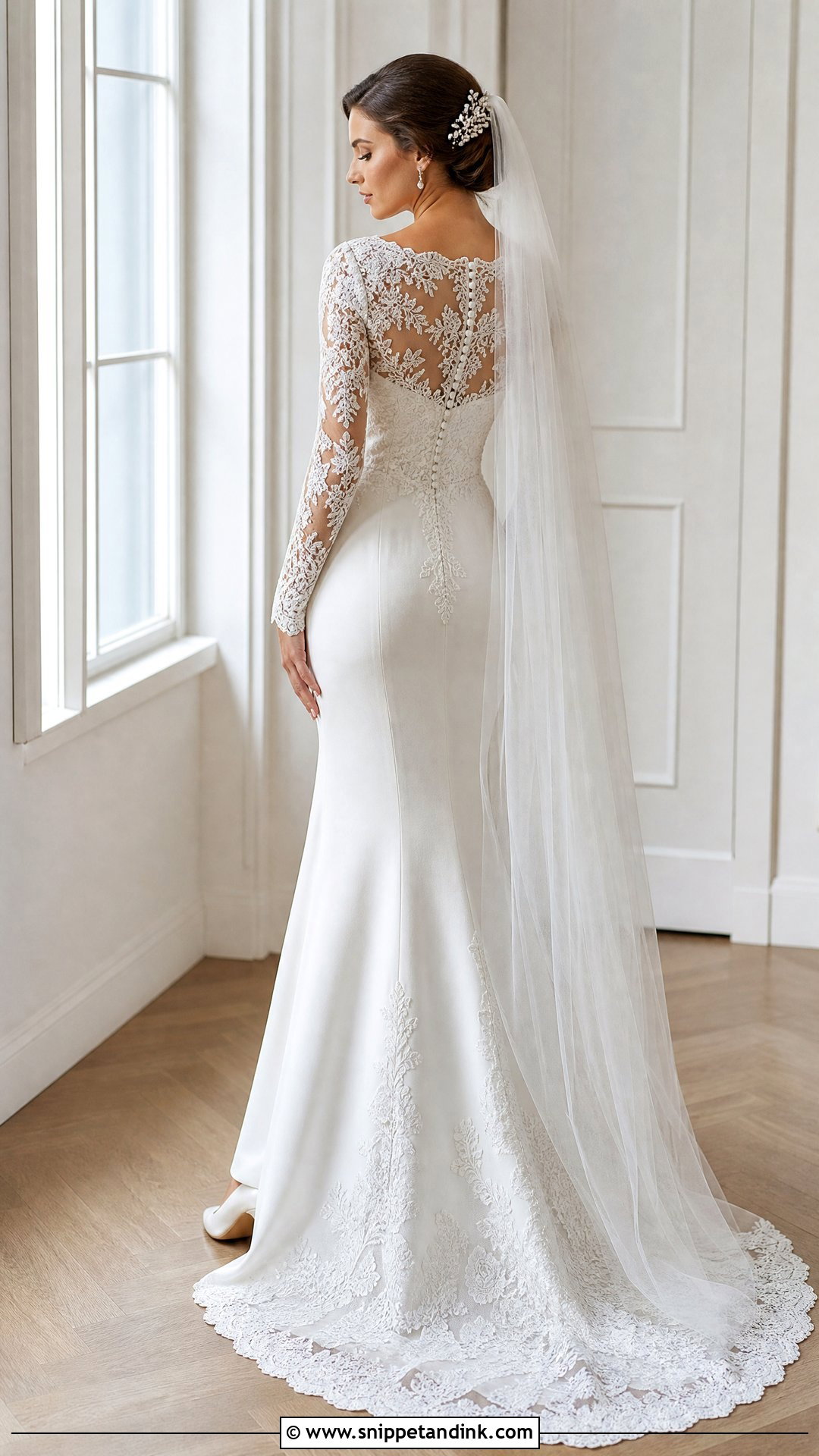Needle Lace Wedding Dress - Snippet and Ink - 25 Handmade Wedding Dress Ideas