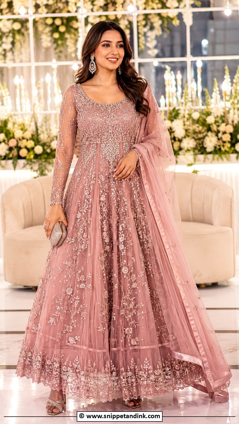 Net Anarkali Dress for Wedding - Snippet and Ink - 30 Anarkali Dress for Wedding Ideas