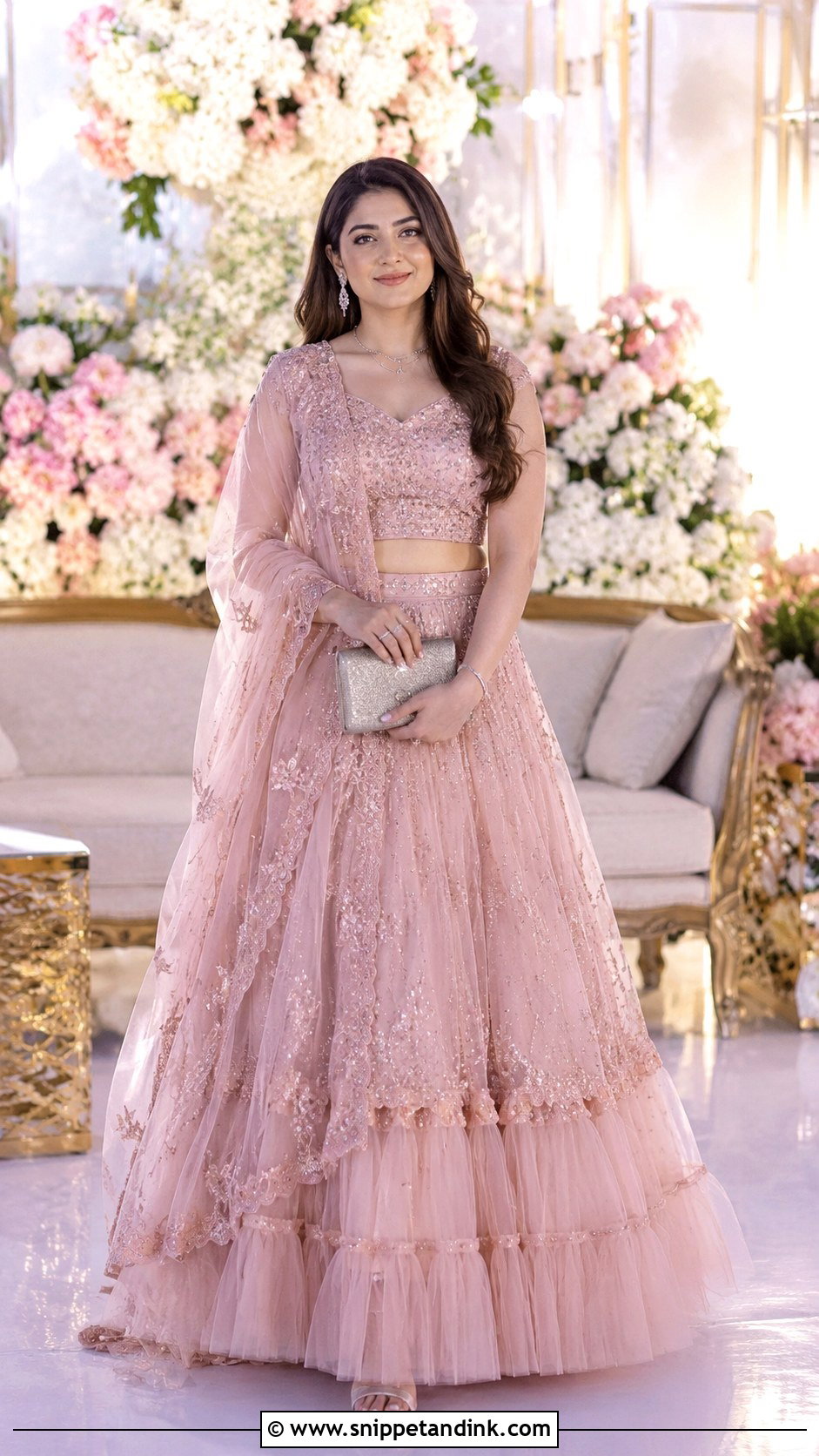 Net Lehenga For Bride Sister - Snippet and Ink - 30 Dress for Bride Sister Ideas