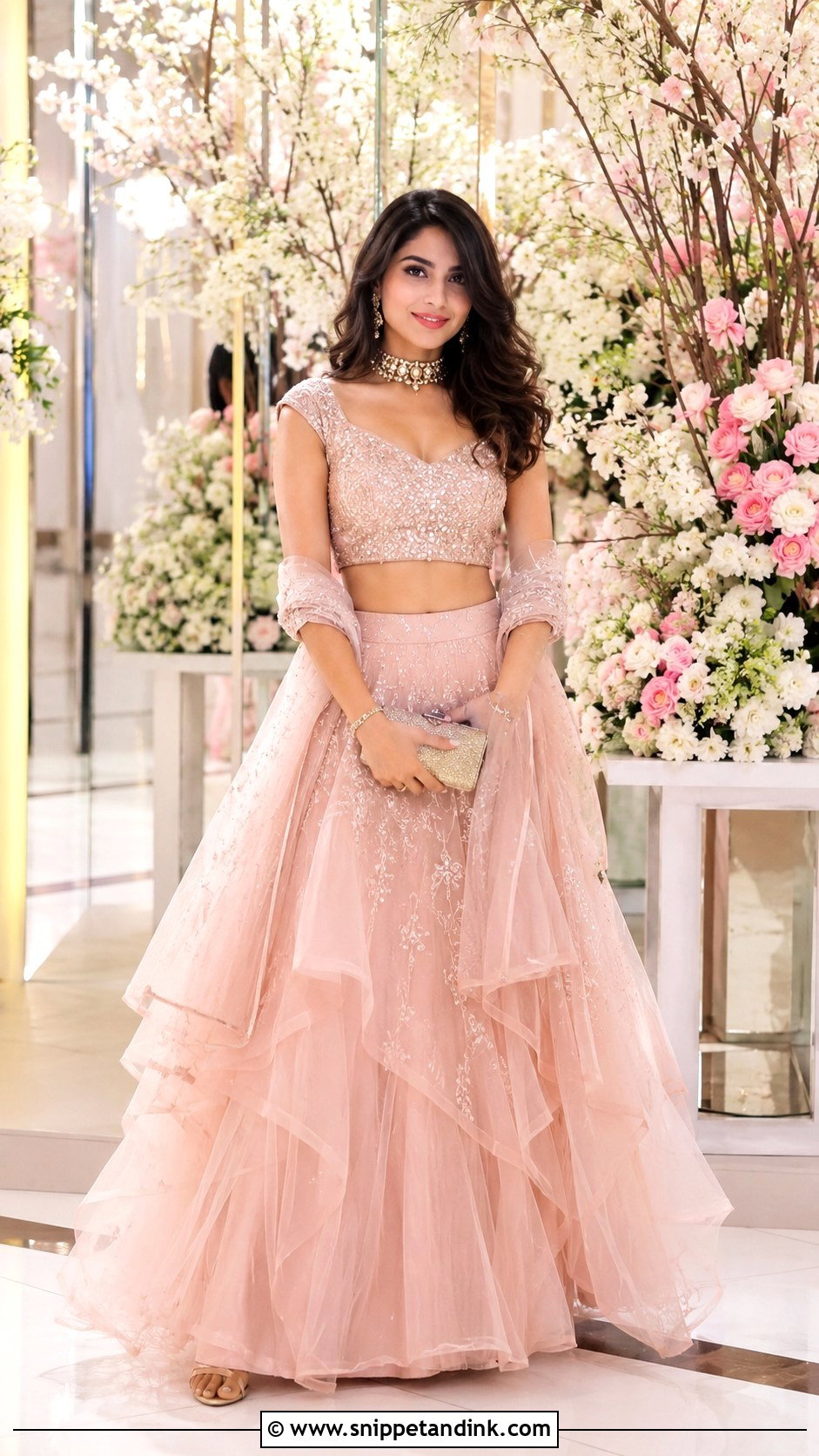 Net Lehenga For Sister Wedding - Snippet and Ink - 25 Indian Wedding Wear for Sister Ideas