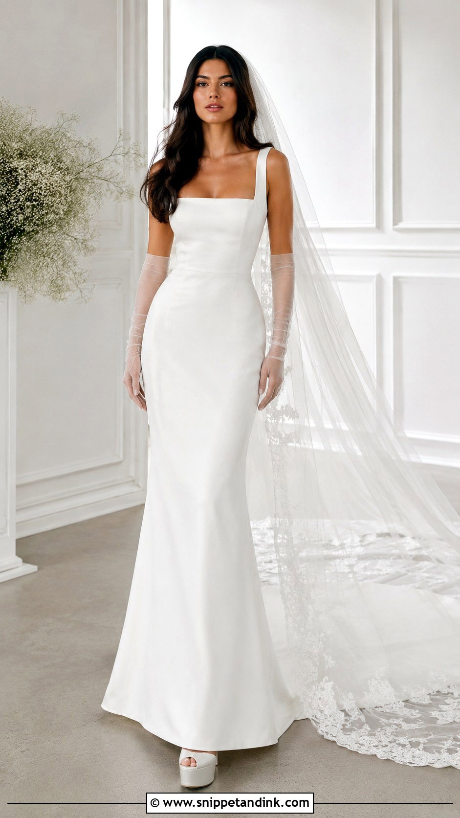 Nicola Peltz Beckham Wedding Dress - Snippet and Ink - 30 Celebrity Wedding Dresses