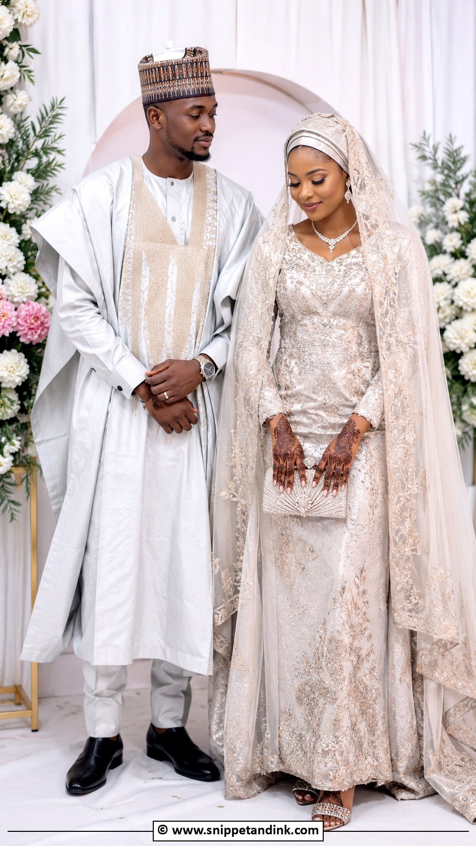 Nigerian Hausa Wedding Attire - Snippet and Ink - 35 Traditional Wedding Attire Ideas