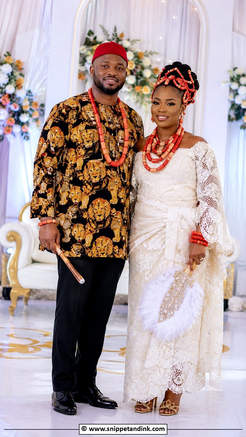 Nigerian Igbo Traditional Wedding Attire - Snippet and Ink - 35 Traditional Wedding Attire Ideas
