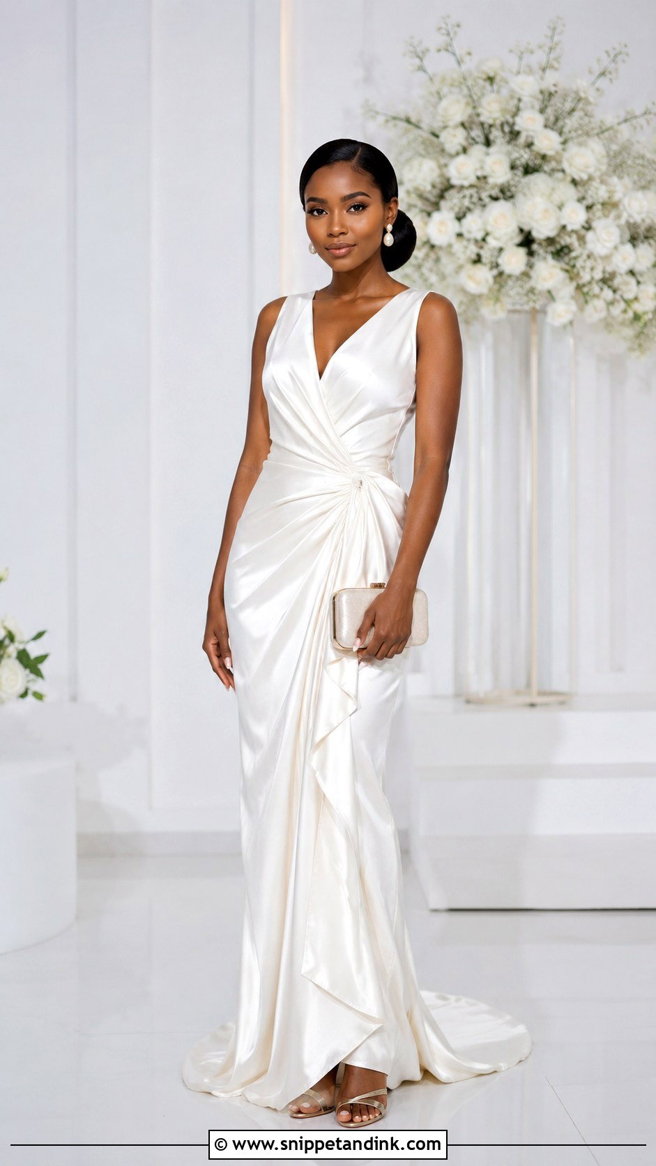 Nigerian Satin Wedding Dress - Snippet and Ink - 25 Nigeria Wedding Dress Ideas
