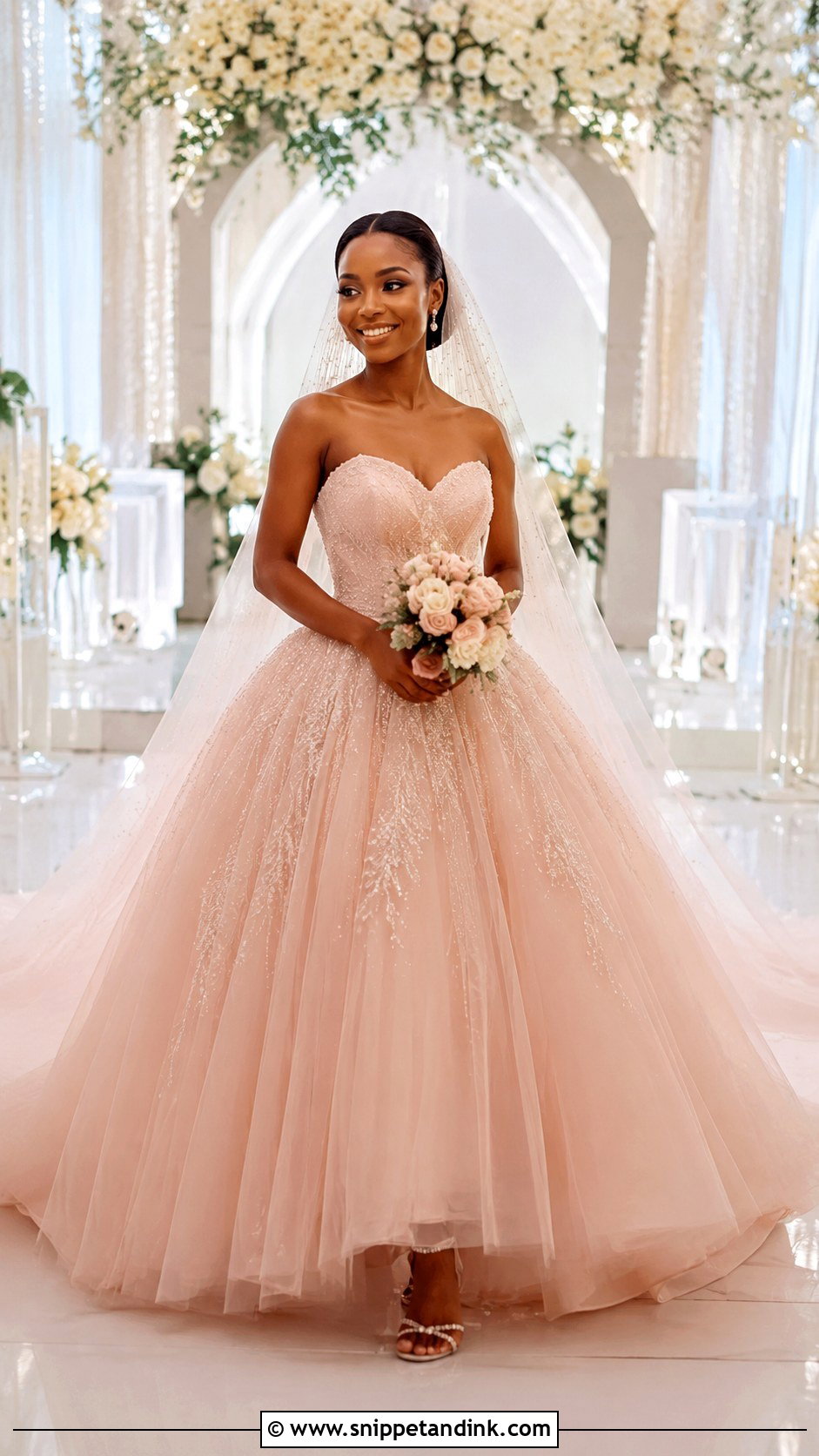 Nigerian Tulle Wedding Dress - Snippet and Ink - 25 Nigeria Wedding Dress Ideas