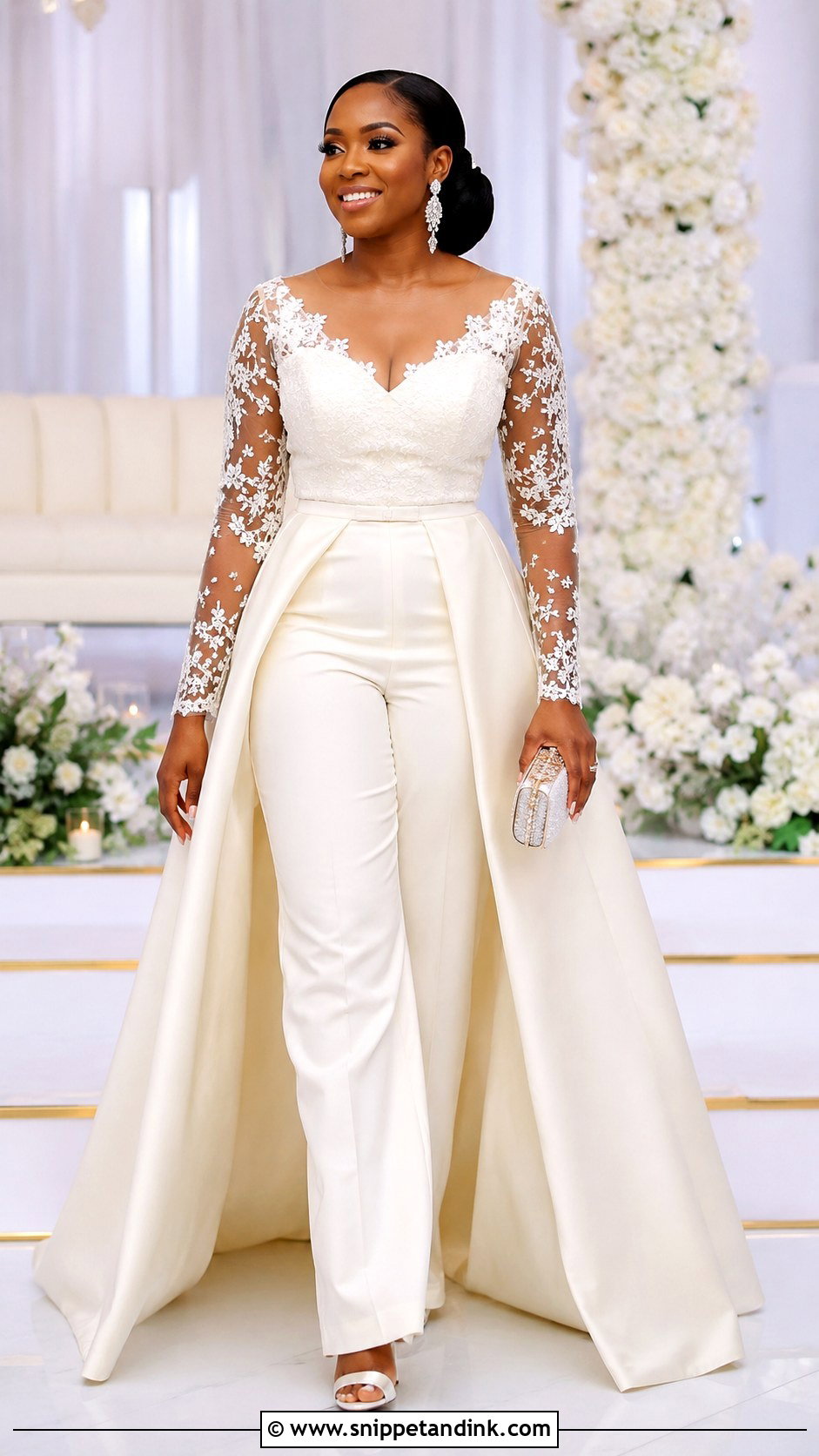 Nigerian Two Piece Wedding Dress - Snippet and Ink - 25 Nigeria Wedding Dress Ideas