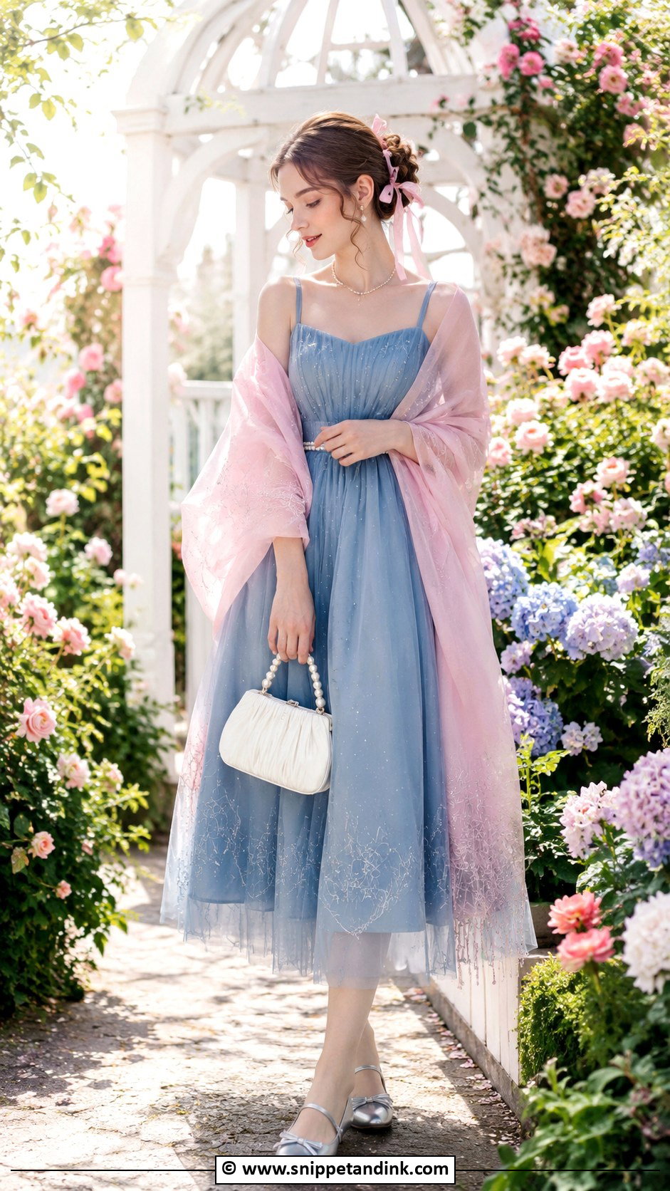 Nina The Starry Bride Pink And Blue Outfit - Snippet and Ink - 30 Nina the Starry Bride Ideas